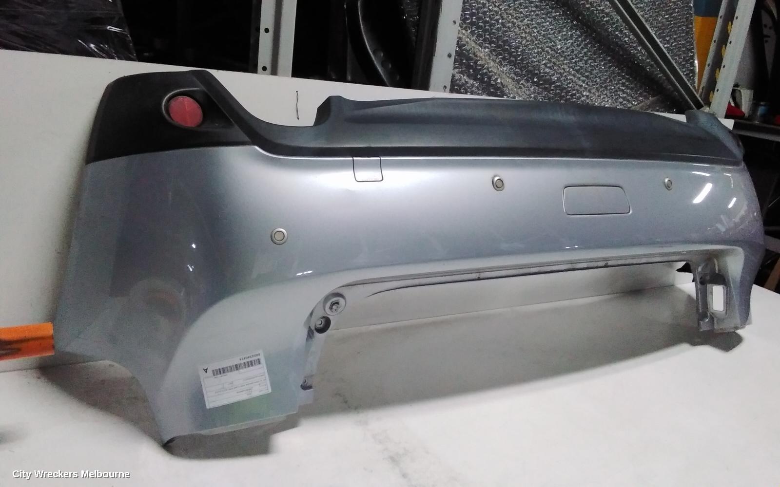 MITSUBISHI ASX REAR BUMPER, XB, W/ PARK SENSOR, NON FLARE TYPE, 07/2012 - 03/2015