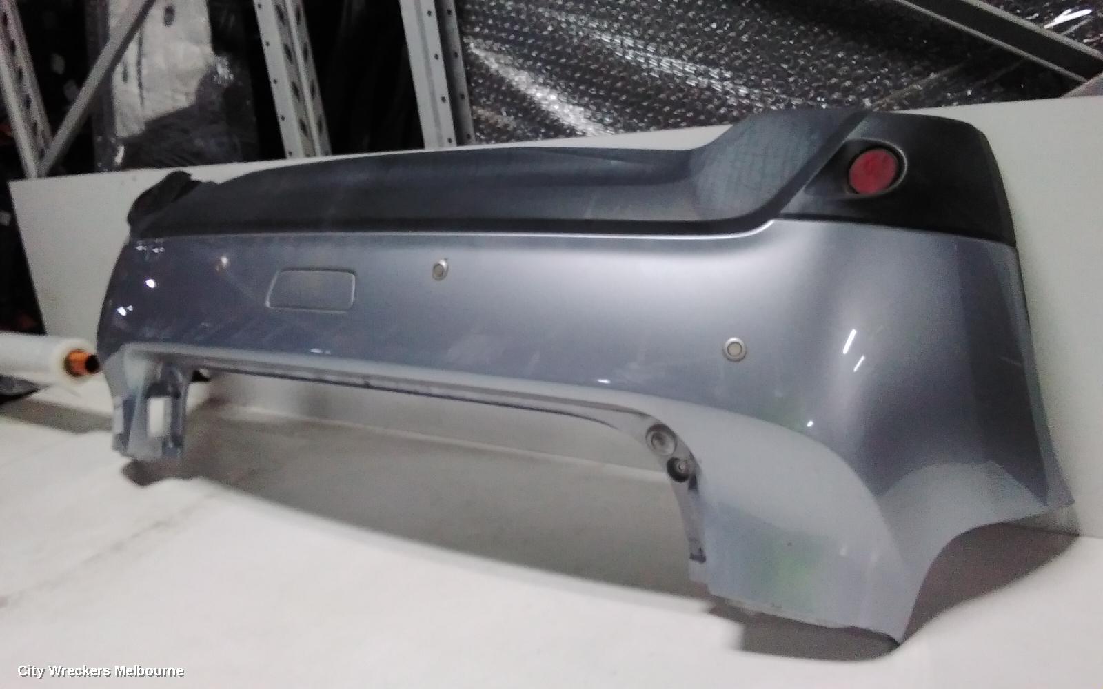 MITSUBISHI ASX REAR BUMPER, XB, W/ PARK SENSOR, NON FLARE TYPE, 07/2012 - 03/2015