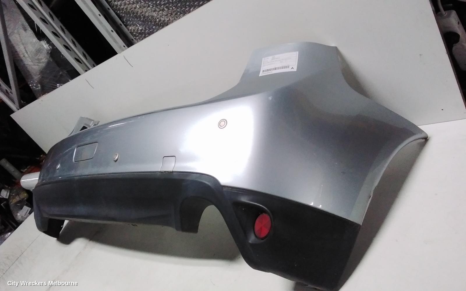 MITSUBISHI ASX REAR BUMPER, XB, W/ PARK SENSOR, NON FLARE TYPE, 07/2012 - 03/2015
