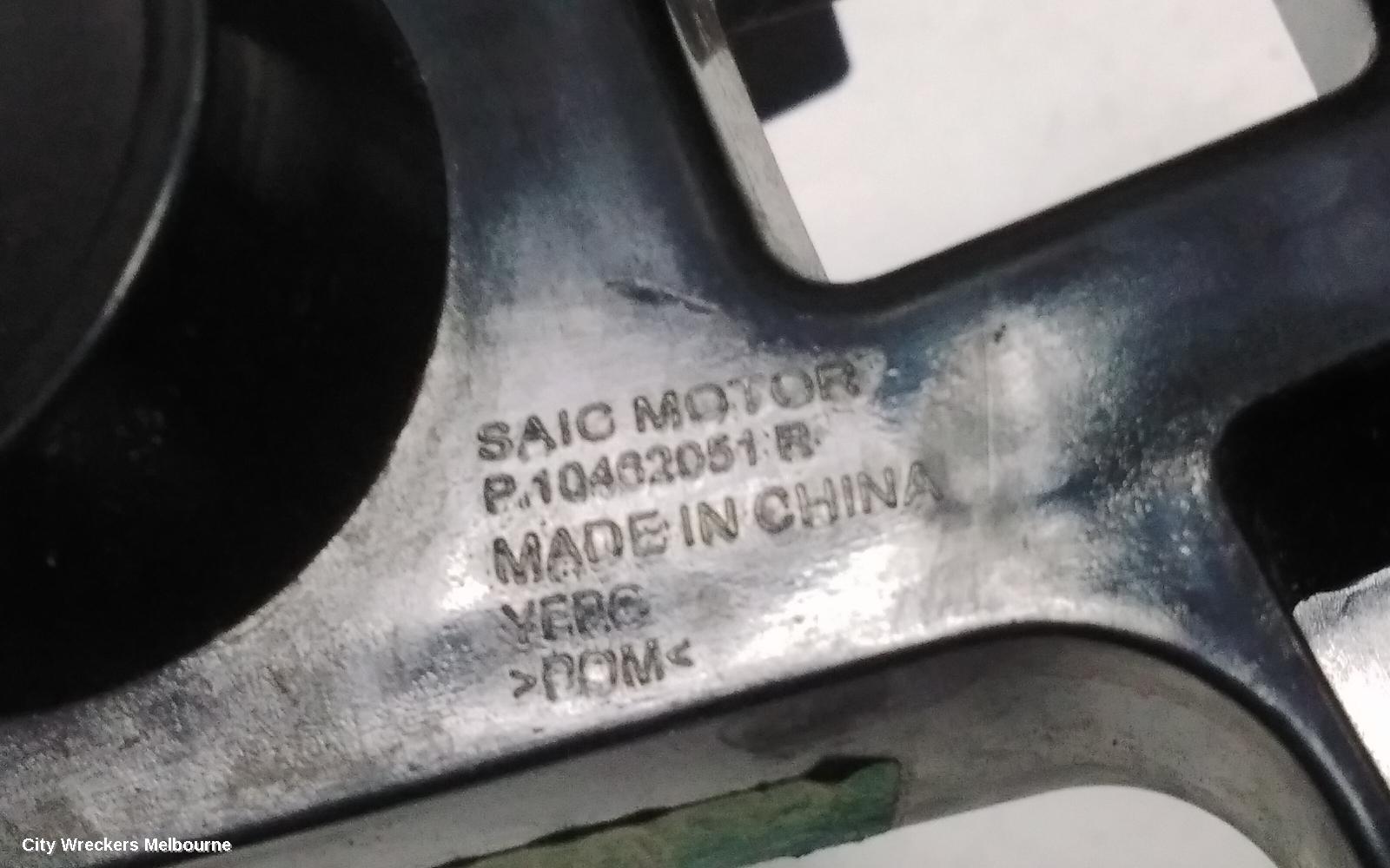 MG HS, SAS23, 08/2019 - 12/2024, RHR BAR BRAKET: 115095