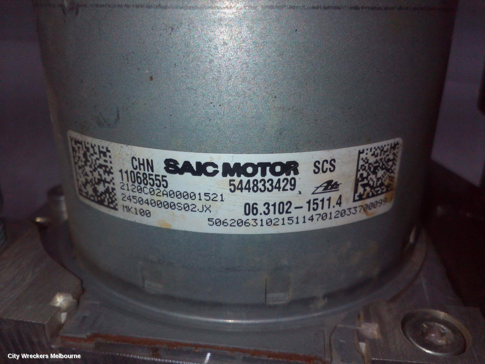 MG HS ABS PUMP/MODULATOR, SAS23, 08/2019 - 12/2024
