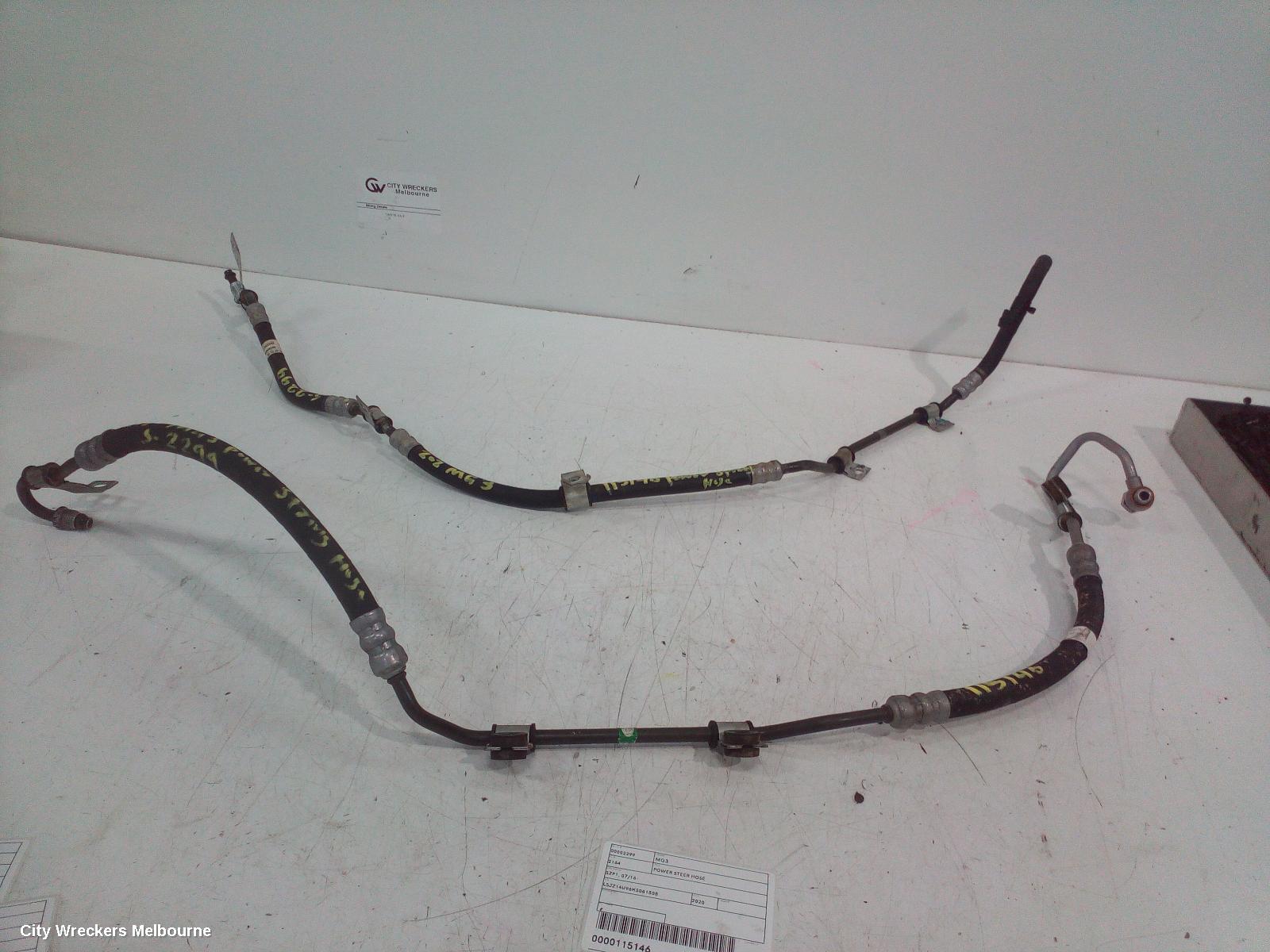 MG MG3 POWER STEER HOSE, SZP1, 07/2016 - 10/2024