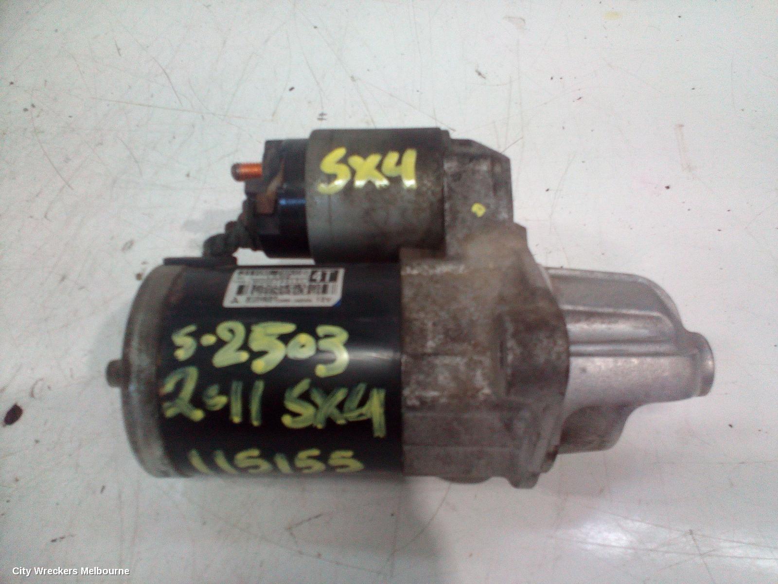 SUZUKI SX4 STARTER, PETROL, 2.0, J20B, 01/2010 - 01/2014