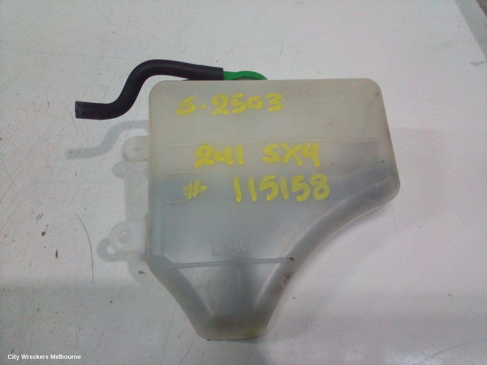 SUZUKI SX4 OVERFLOW BOTTLE, 01/2007 - 01/2014