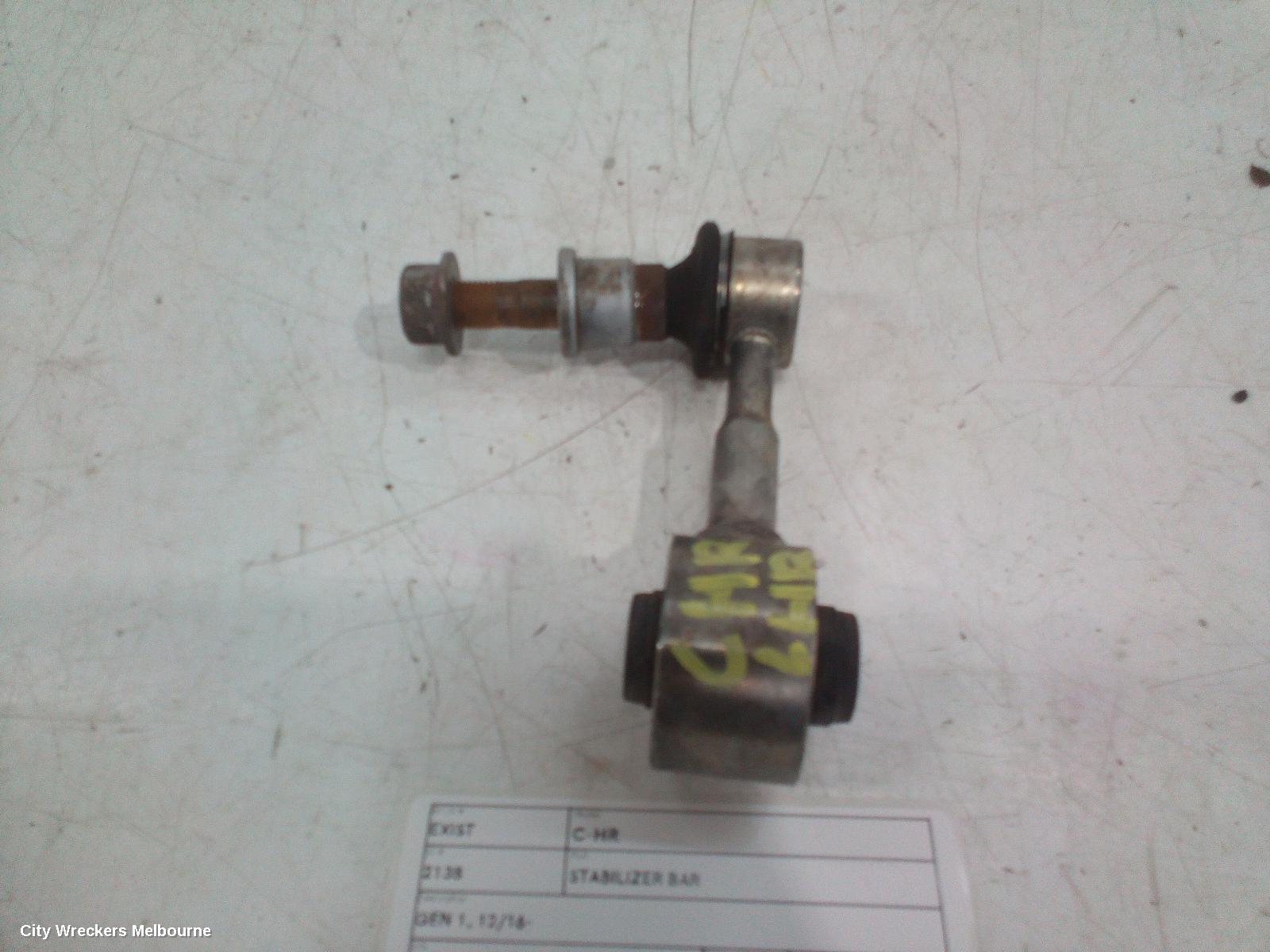 TOYOTA C-HR STABILISER BAR, GEN 1, 12/2016 - 09/2023