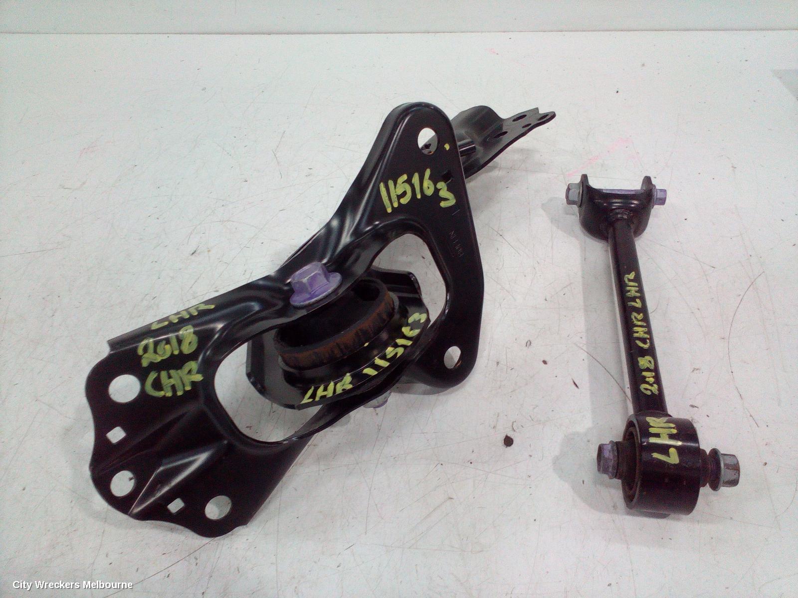 TOYOTA C-HR LEFT REAR TRAILING ARM, TRAILING ARM, GEN 1, 12/2016 ONWARDS