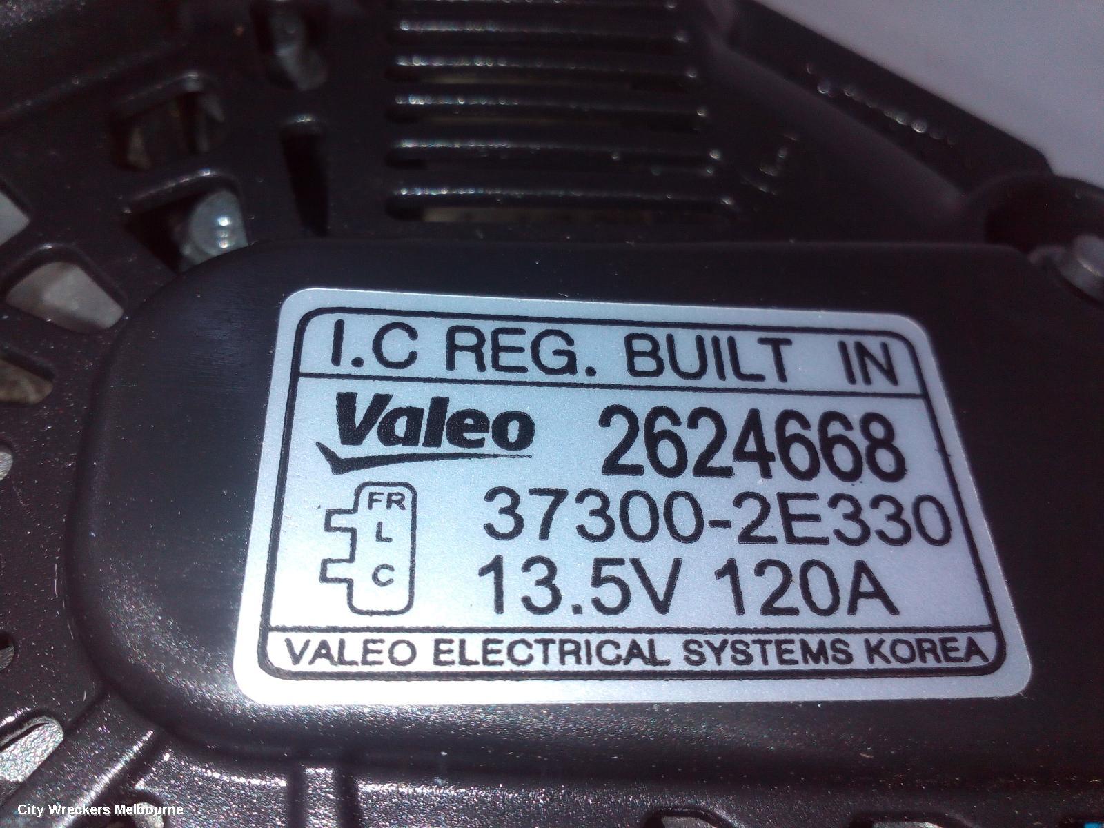 KIA CERATO ALTERNATOR, PETROL, 2.0, G4NA, BD, 04/2018 ONWARDS