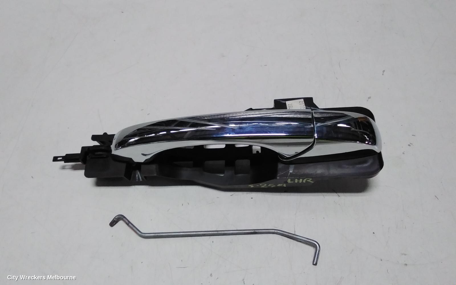 JEEP GRANDCHEROKEE DOOR HANDLE, OUTER, LH REAR, CHROME, WK, 01/2011 - 02/2022