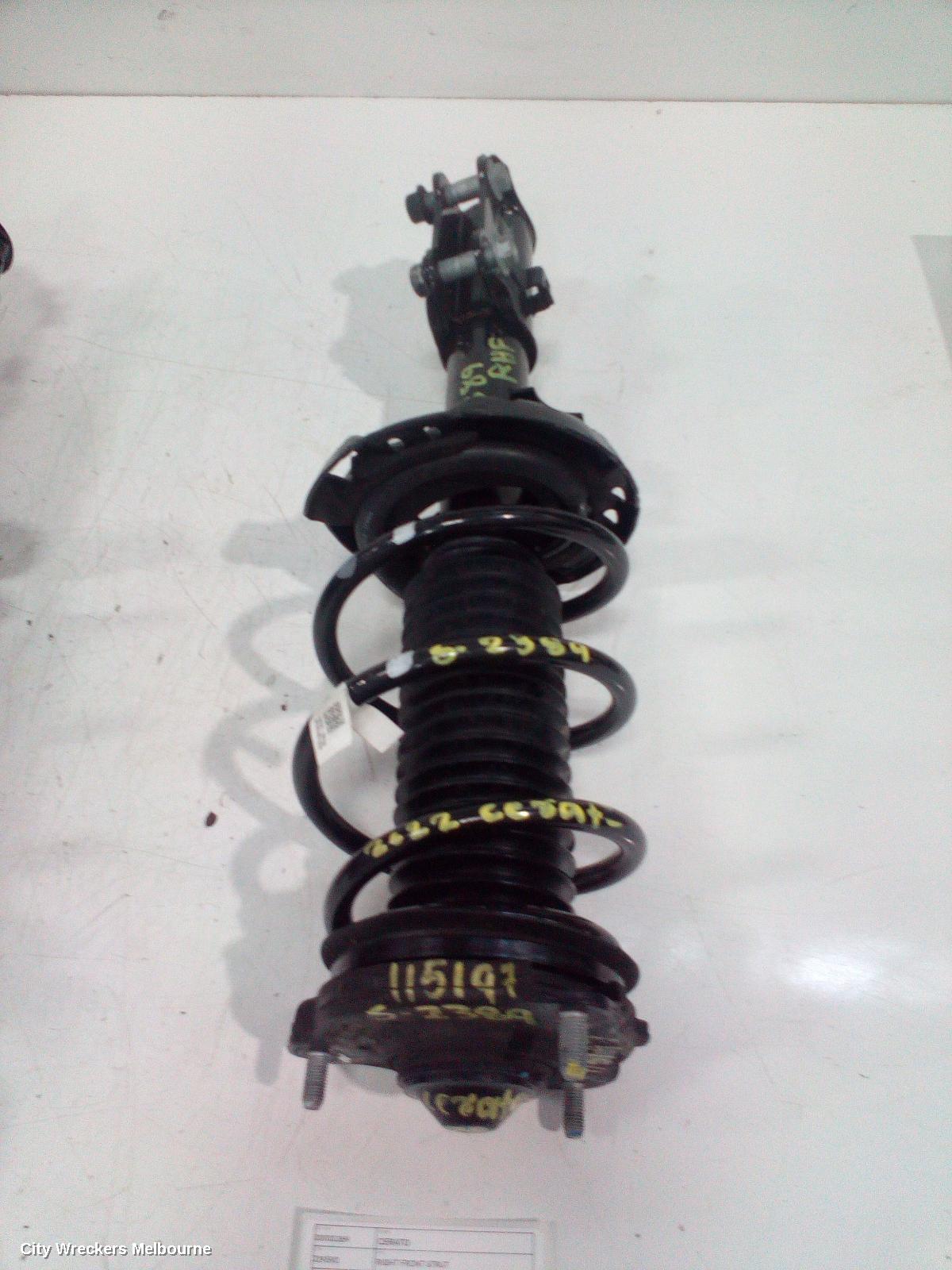 KIA CERATO RIGHT FRONT STRUT, BD, 2.0, 04/2018 ONWARDS