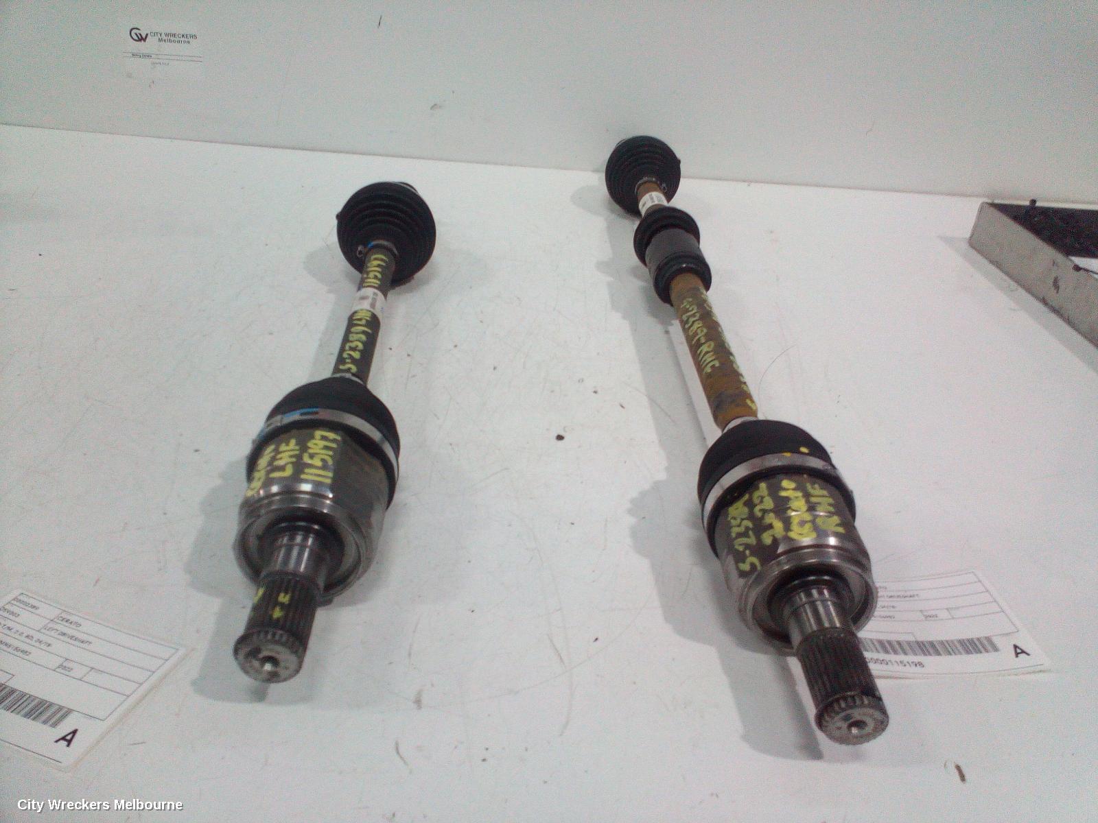 KIA CERATO RIGHT DRIVESHAFT, AUTO T/M, 2.0, BD, 04/2018 ONWARDS