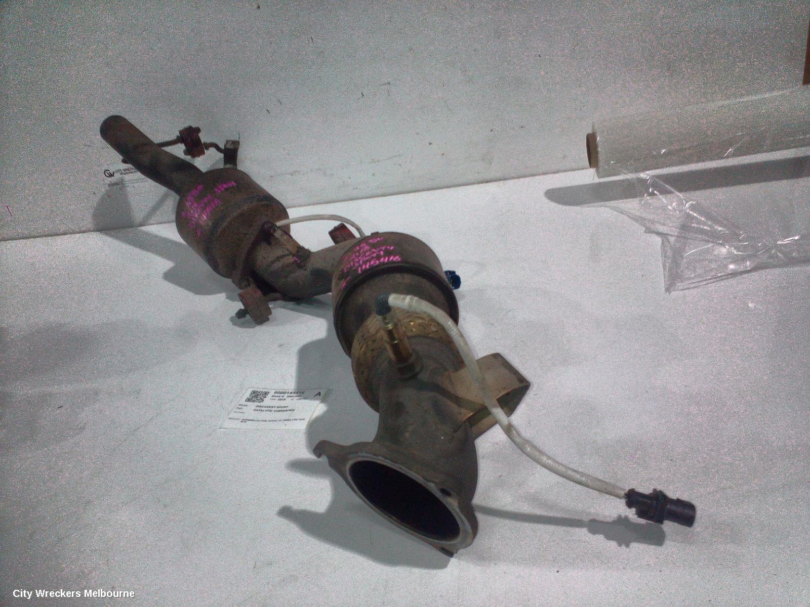 LAND ROVER DISCOVERY SPORT CATALYTIC CONVERTER, DOWNPIPE-CAT TYPE, PETROL, 2.0, TURBO, L550, 01/2015 - 06/2019
