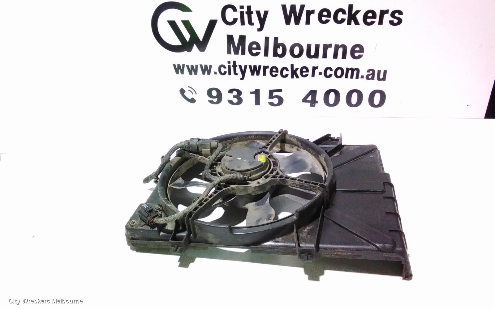 HYUNDAI GETZ FAN, RAD FAN, AUTO T/M TYPE, TB, 10/2005 - 09/2011