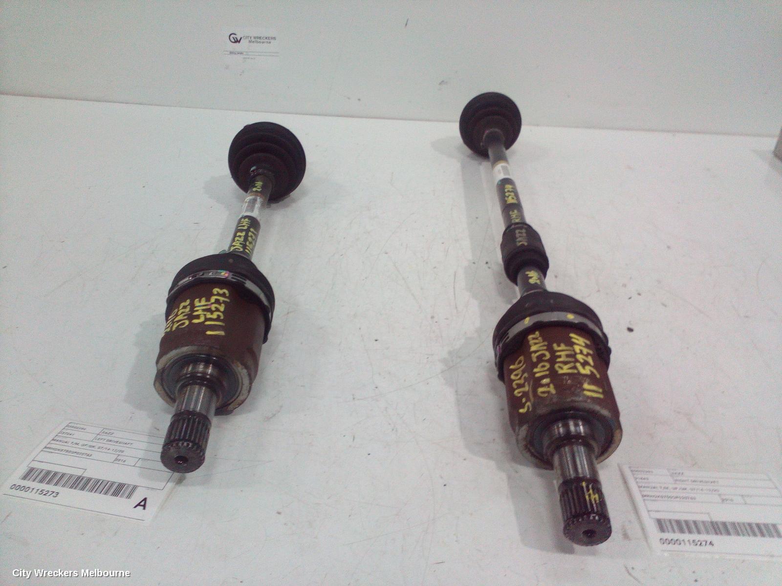 HONDA JAZZ RIGHT DRIVESHAFT, MANUAL T/M, GF/GK, 07/2014 - 12/2020