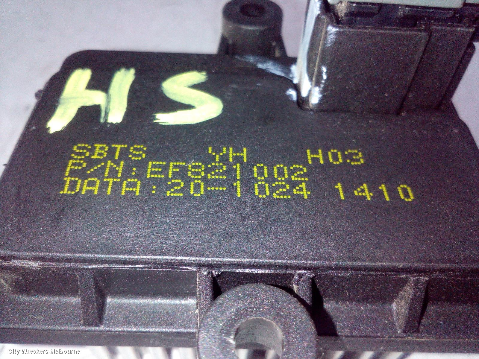 MG HS FAN SPEED RESISTOR, SAS23, 08/2019 - 12/2024