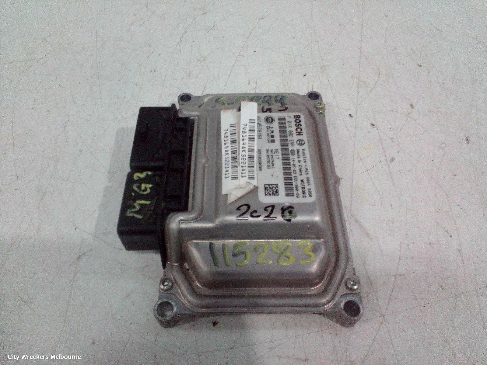MG MG3 ECU, ENGINE ECU, 1.5, PETROL, ECU ONLY, SZP1, 07/2016 ONWARDS