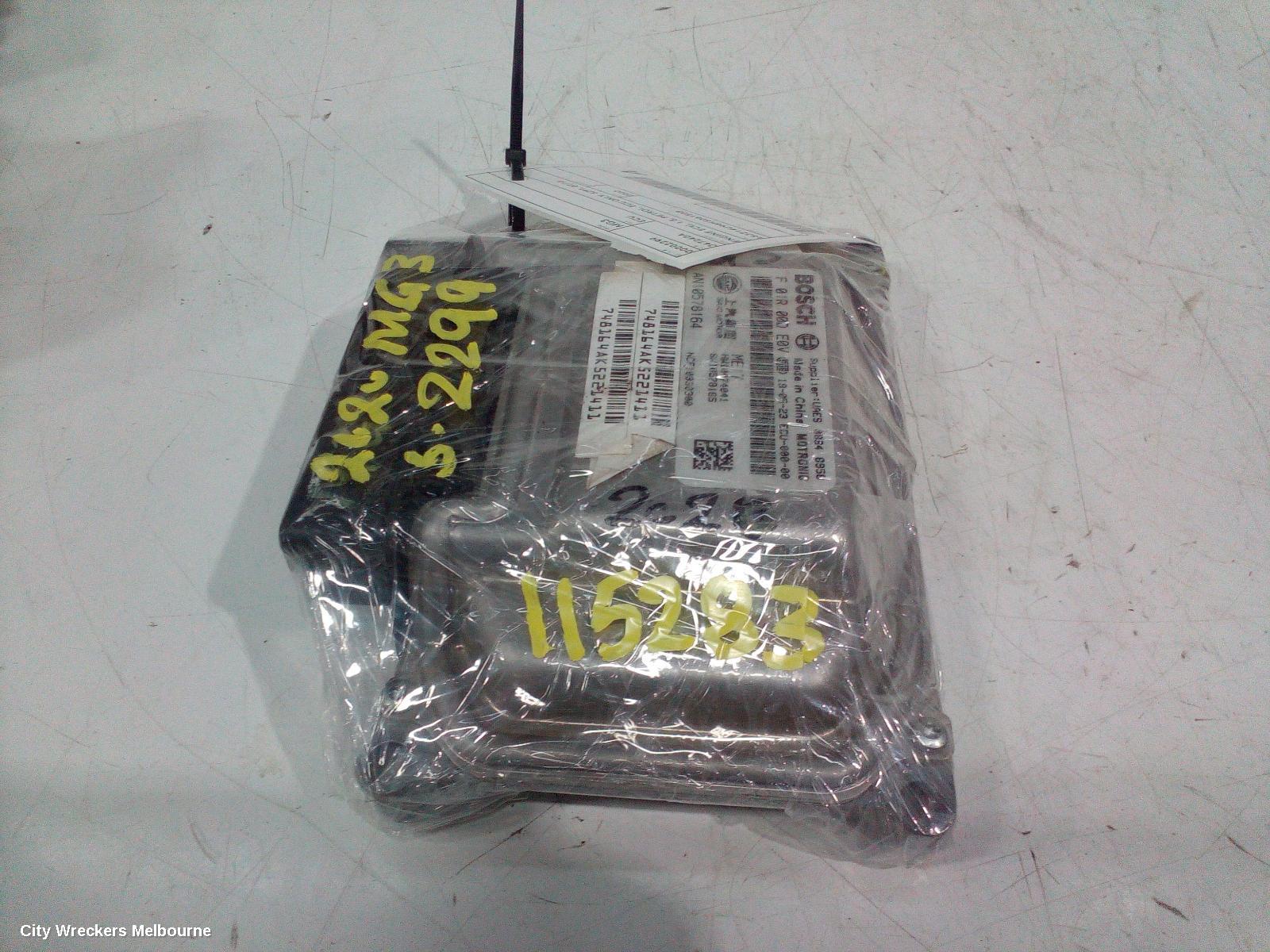 MG MG3 ECU, ENGINE ECU, 1.5, PETROL, ECU ONLY, SZP1, 07/2016 ONWARDS