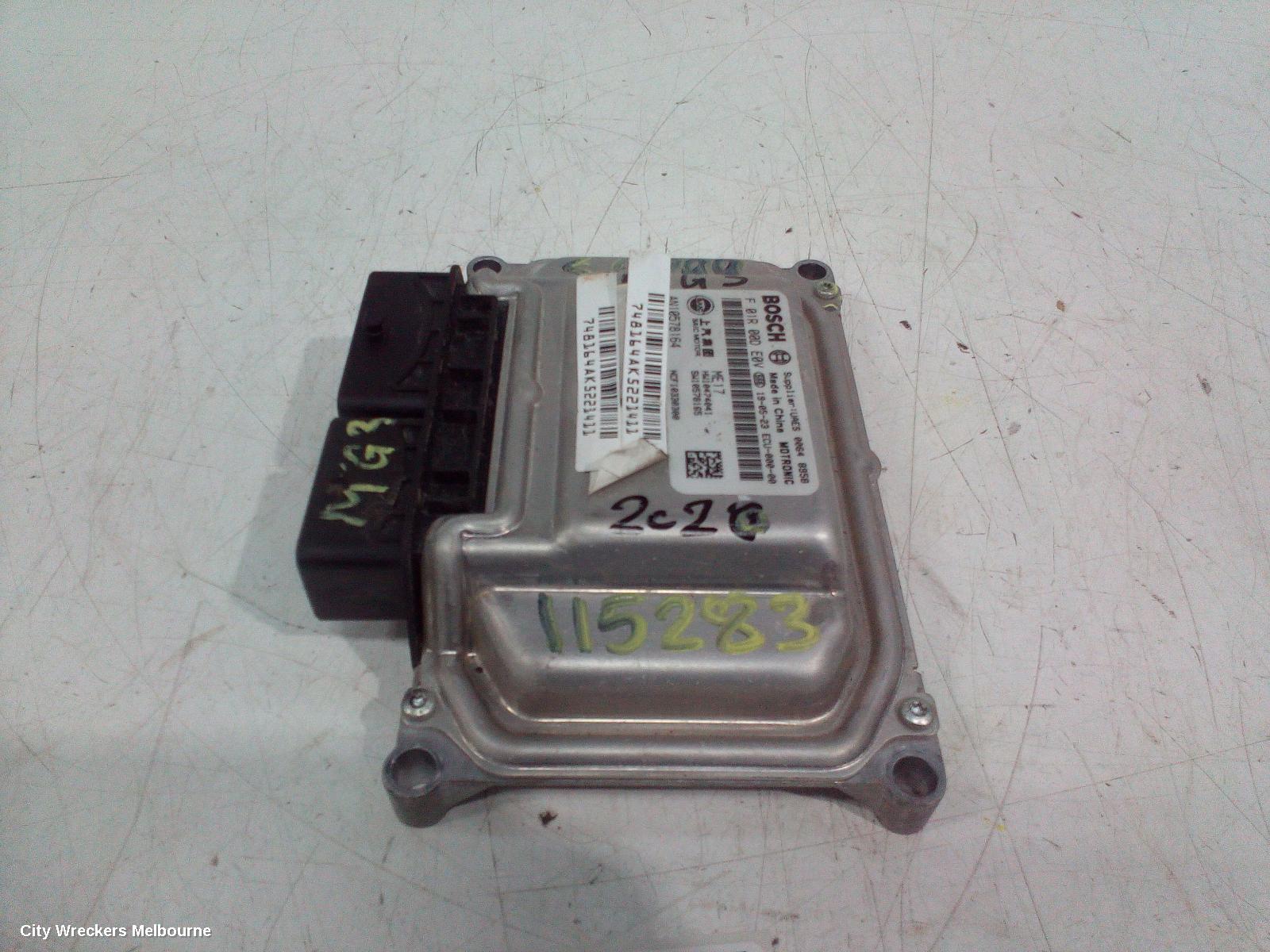 MG MG3 ECU, ENGINE ECU, 1.5, PETROL, ECU ONLY, SZP1, 07/2016 ONWARDS