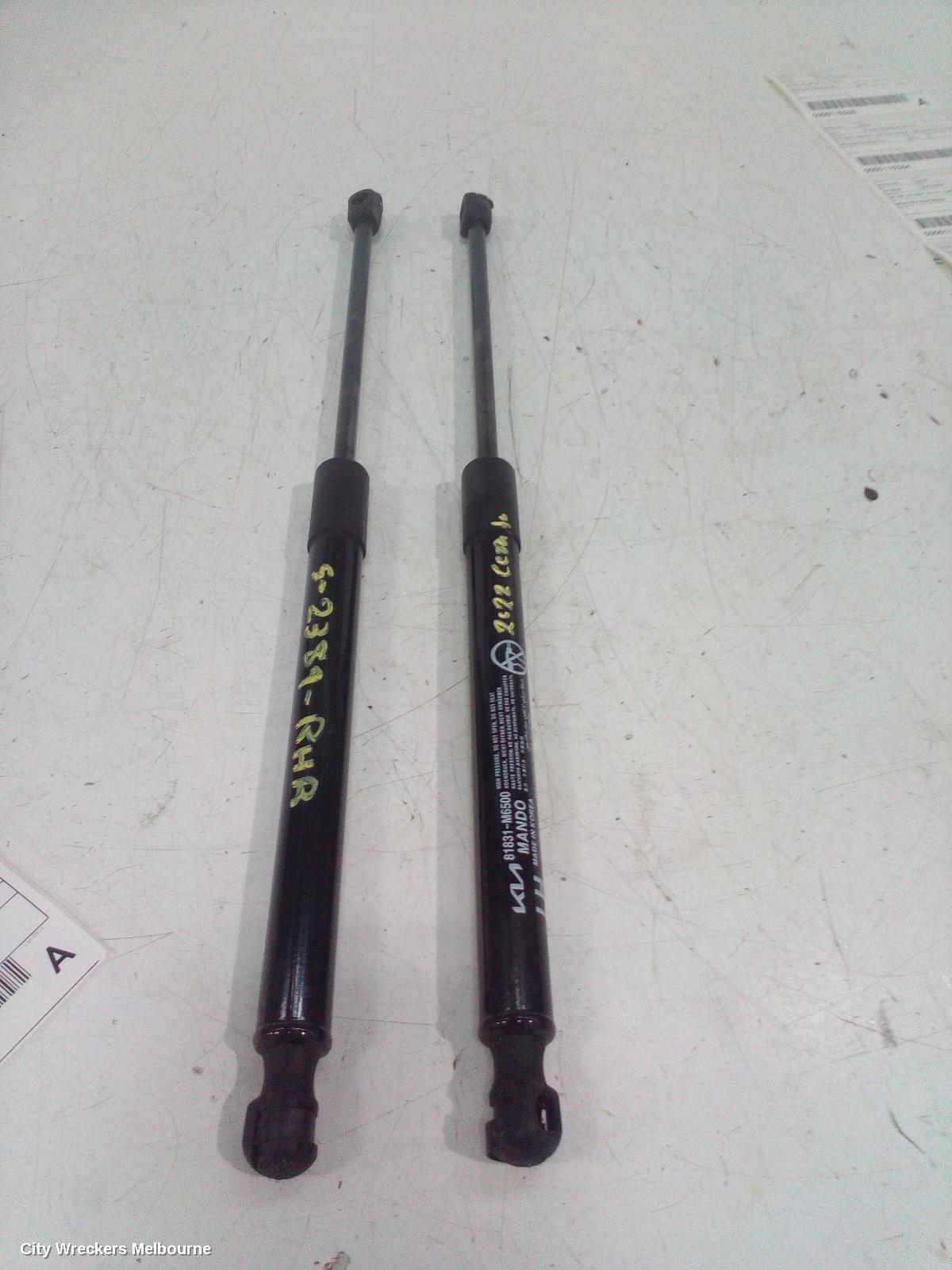 KIA CERATO HATCH STRUT, PAIR, BD, 04/2018 ONWARDS