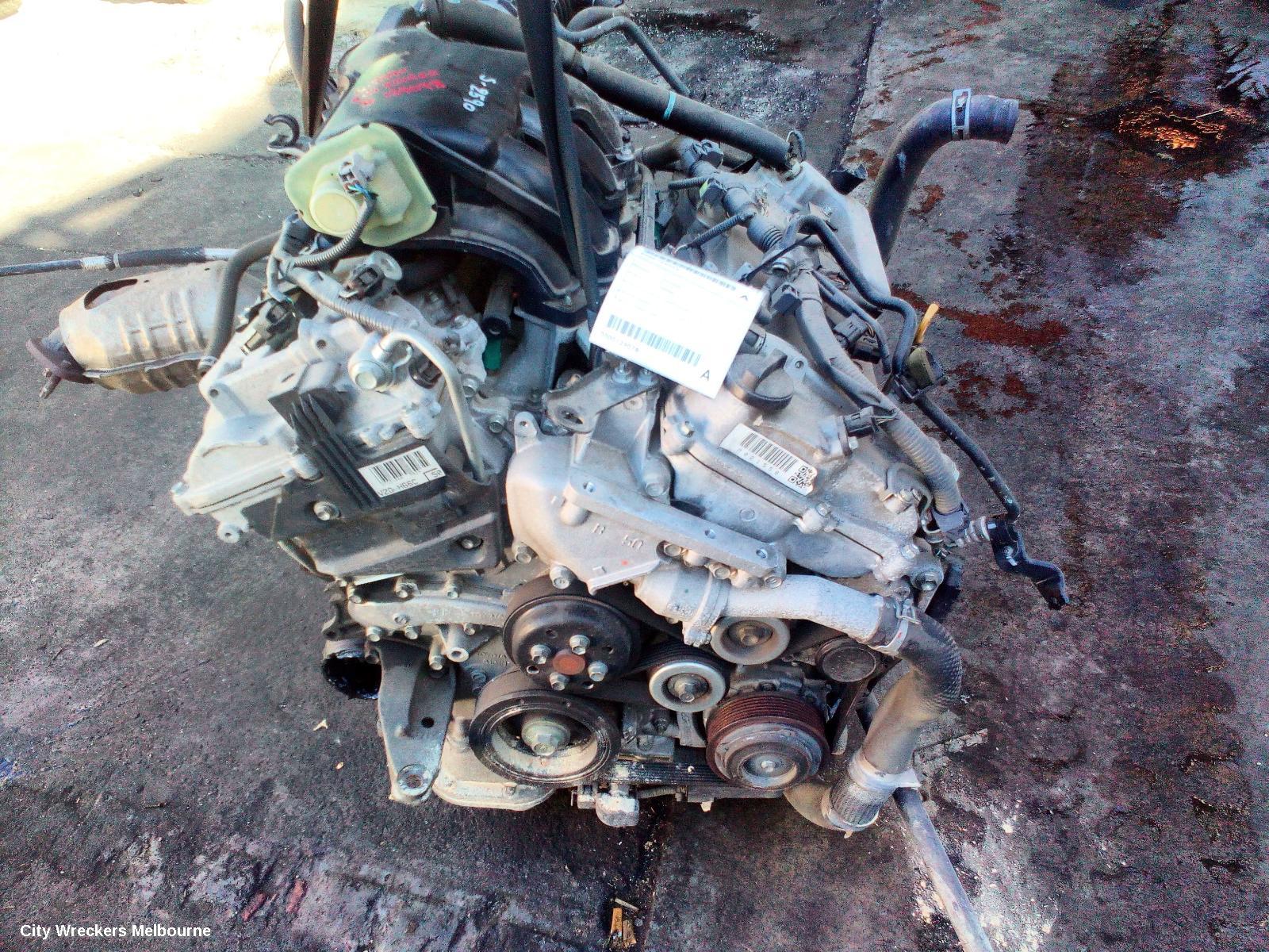 TOYOTA KLUGER ENGINE, PETROL, 3.5, 2GR-FE, GSU50/GSU55, 12/2013 - 10/2016