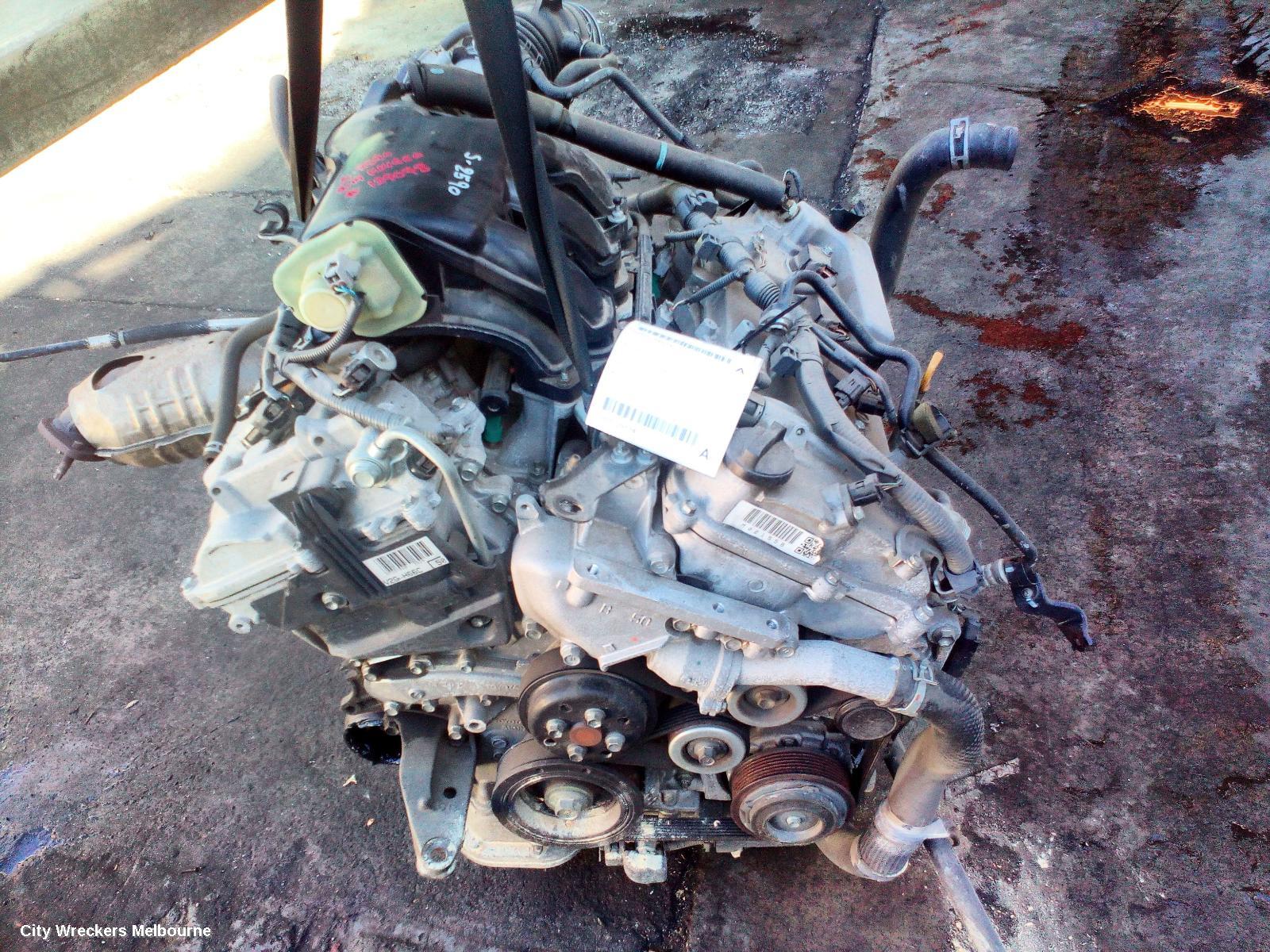 TOYOTA KLUGER ENGINE, PETROL, 3.5, 2GR-FE, GSU50/GSU55, 12/2013 - 10/2016