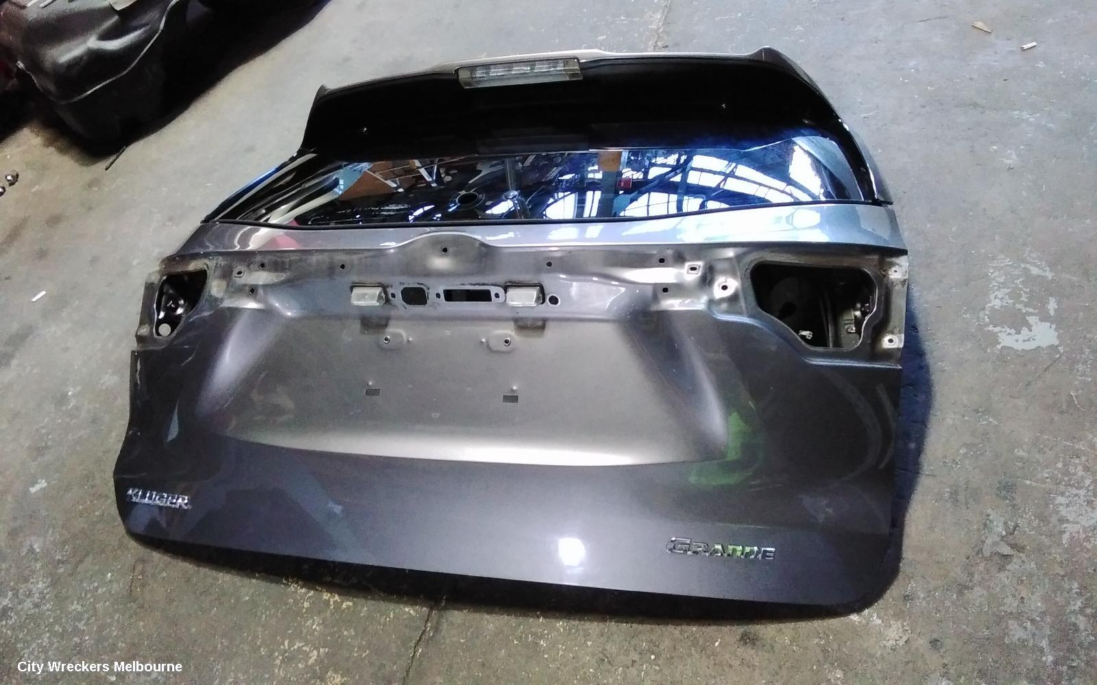 TOYOTA KLUGER BOOTLID/TAILGATE, TAILGATE, GSU50/GSU55, GRANDE, W/ POWER LIFTGATE TYPE, 12/2013 - 02/2021