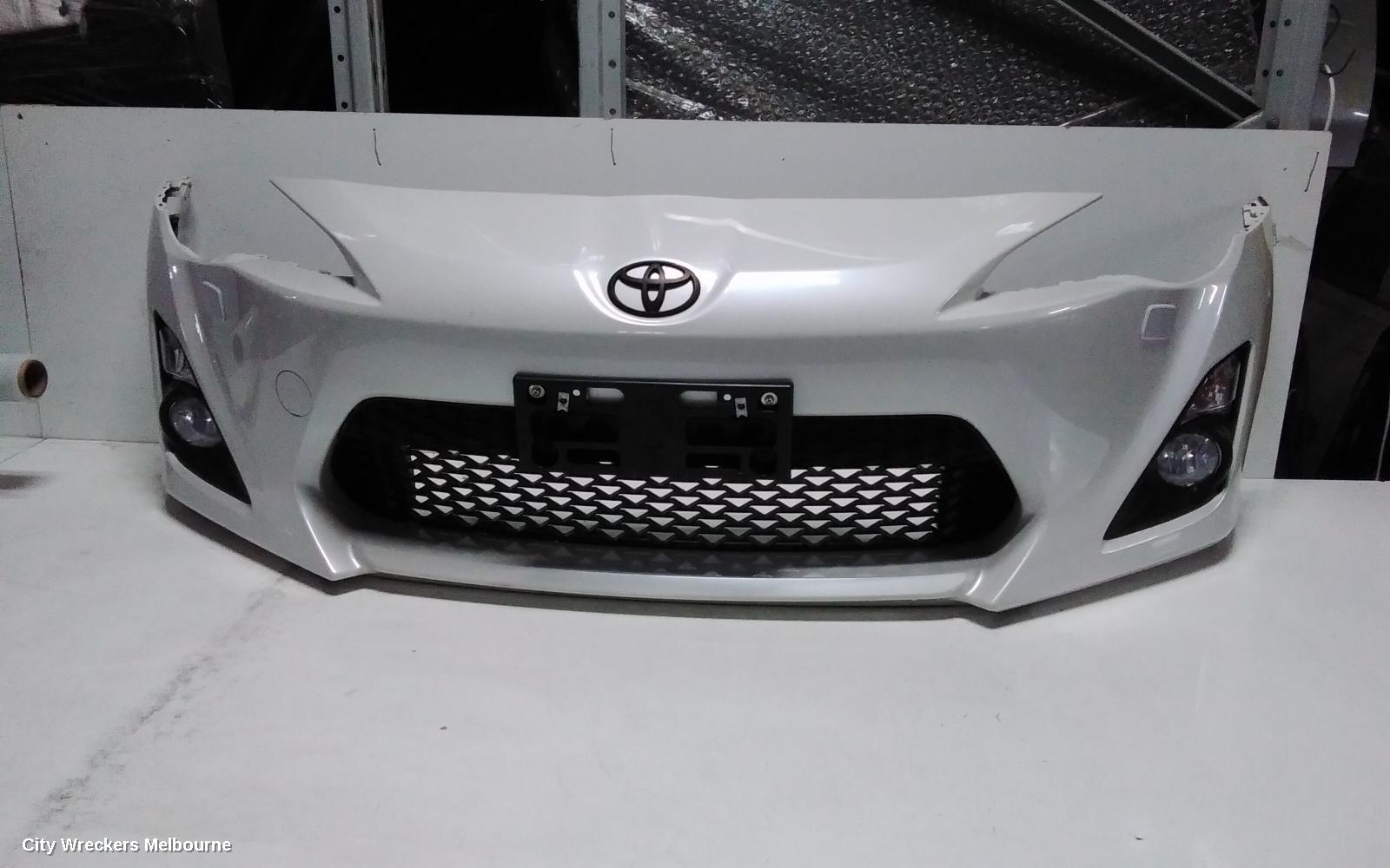 TOYOTA 86 FRONT BUMPER, ZN6, GT/GTS, W/ H/LAMP WASHERS & NON SPOILER TYPE, 04/2012 - 09/2016