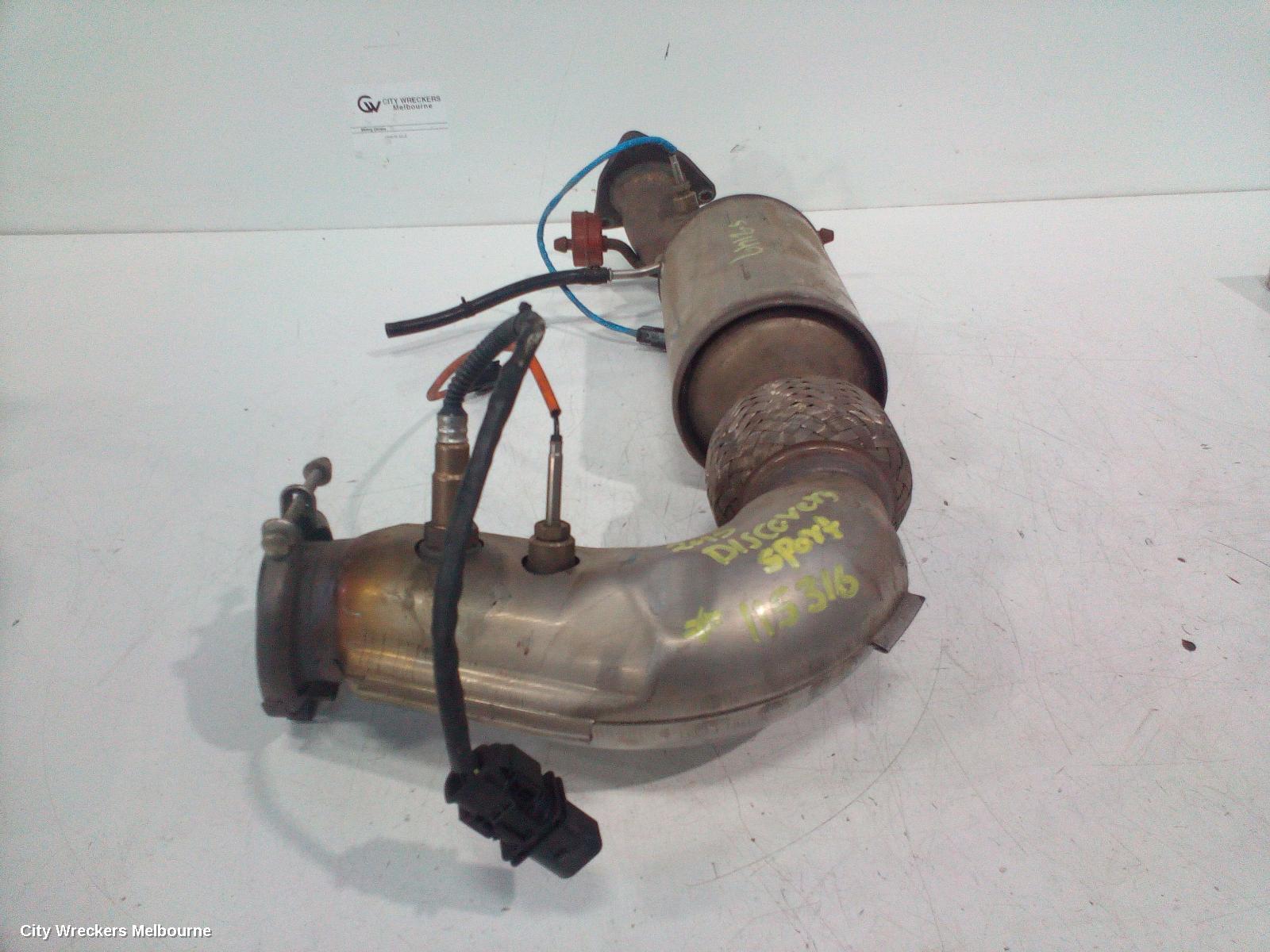 LAND ROVER DISCOVERY SPORT CATALYTIC CONVERTER, DOWN PIPE-CAT TYPE, DIESEL, 2.2, TURBO, L550, 01/2015 - 06/2016