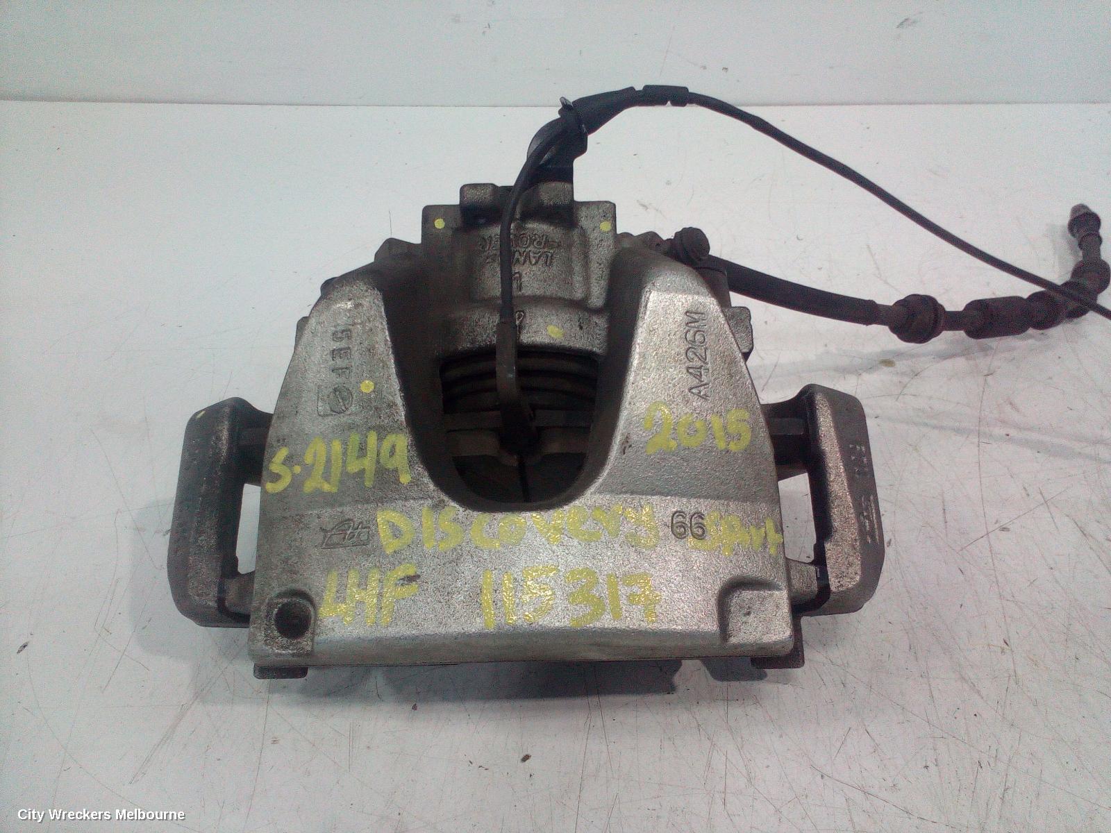 LAND ROVER DISCOVERY SPORT CALIPER, LH FRONT, L550, 01/2015 - 06/2019