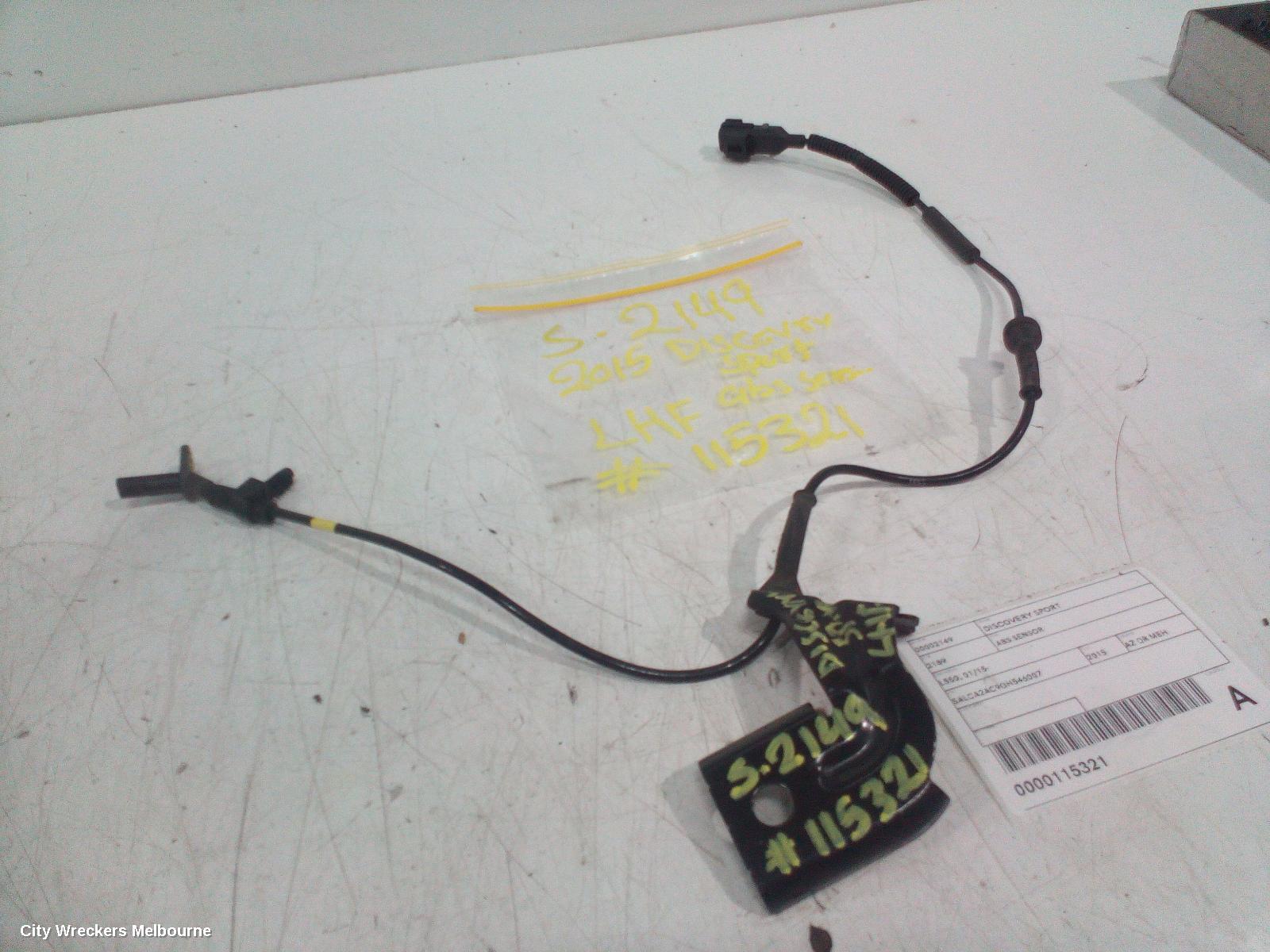 LAND ROVER DISCOVERY SPORT ABS SENSOR, L550, 01/2015 ONWARDS