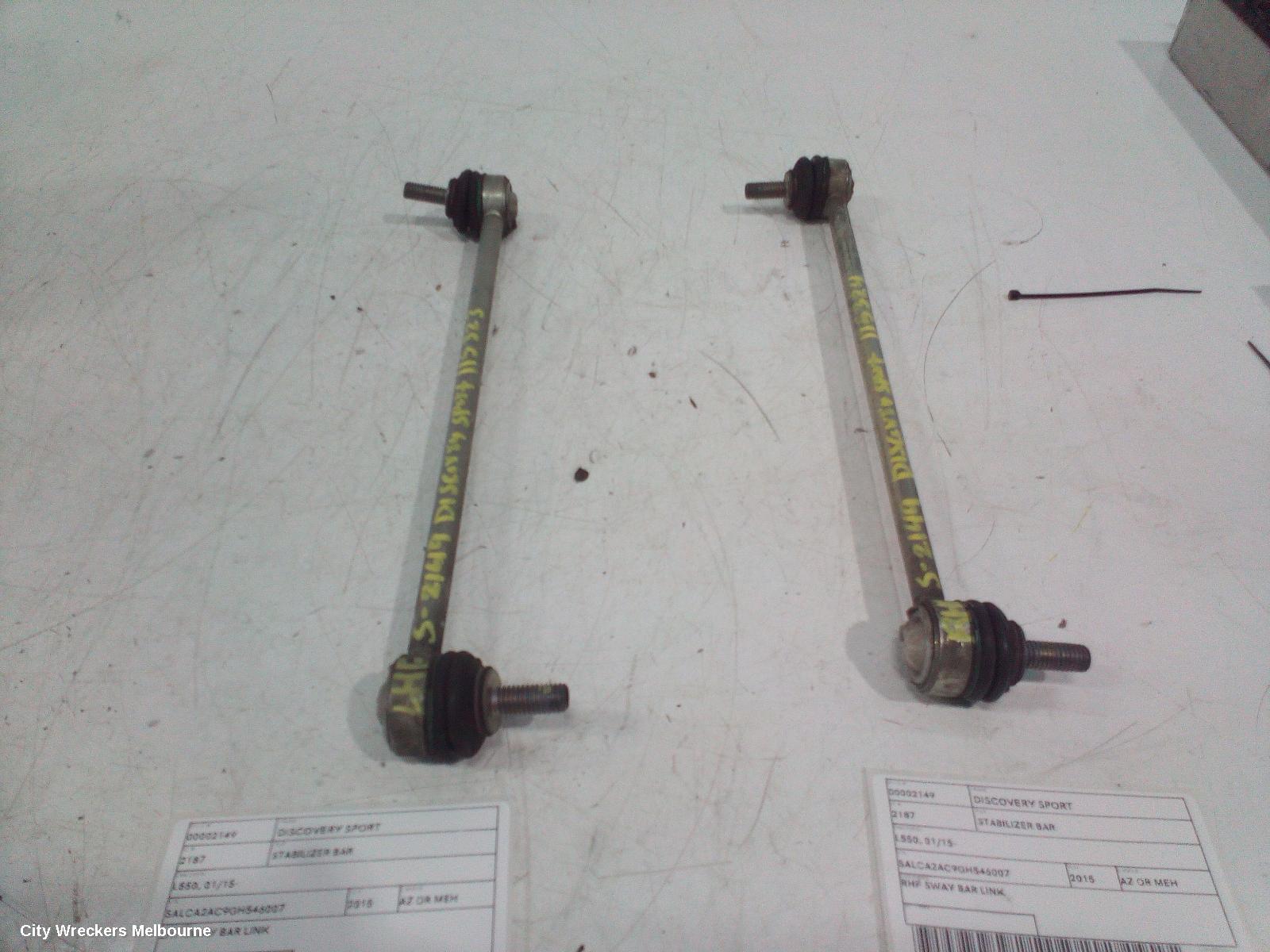 LAND ROVER DISCOVERY SPORT STABILISER BAR, L550, 01/2015 ONWARDS
