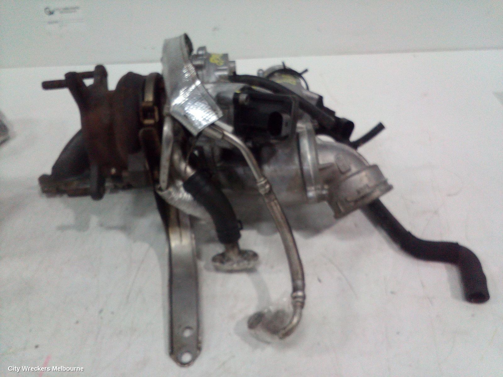AUDI Q3 TURBO SUPERCHARGER, PETROL, 2.0, CCZC CODE, 8U, 03/2012 ONWARDS