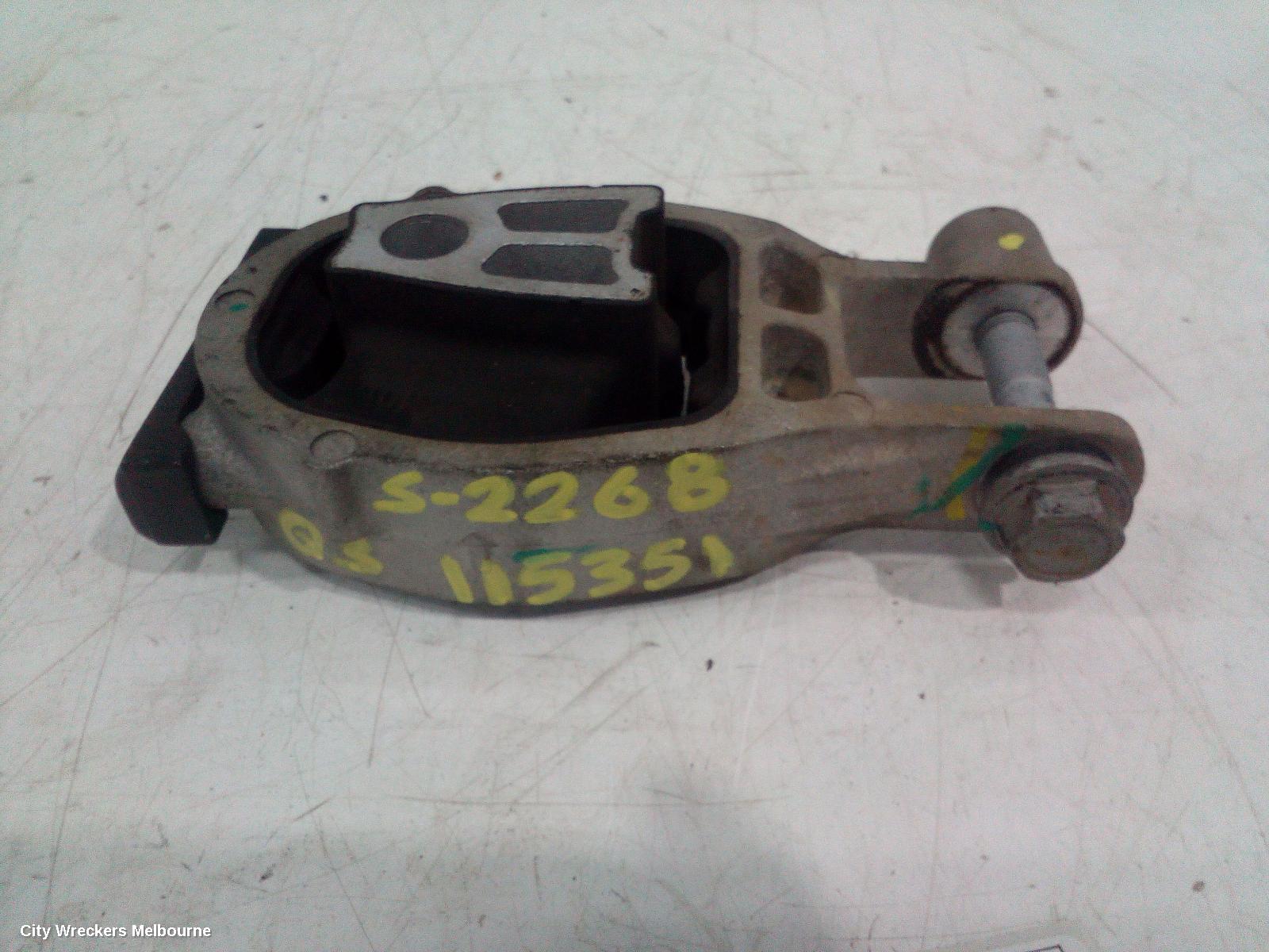 AUDI Q3 MOUNT, ENGINE MOUNT, PETROL, 2.0, TURBO, 125TFSI (125KW), 8U, CCZC CODE, 03/2012 - 12/2018