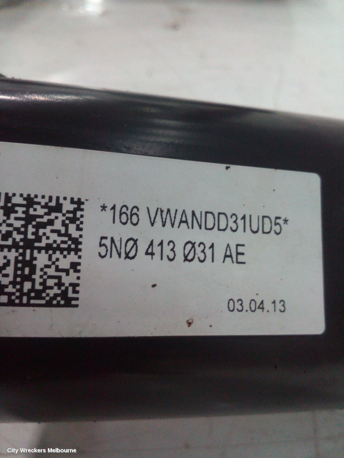 AUDI Q3 RIGHT FRONT STRUT, 8U, 2.0, PETROL, CCZC/CPSA CODE, 03/2012 - 12/2018