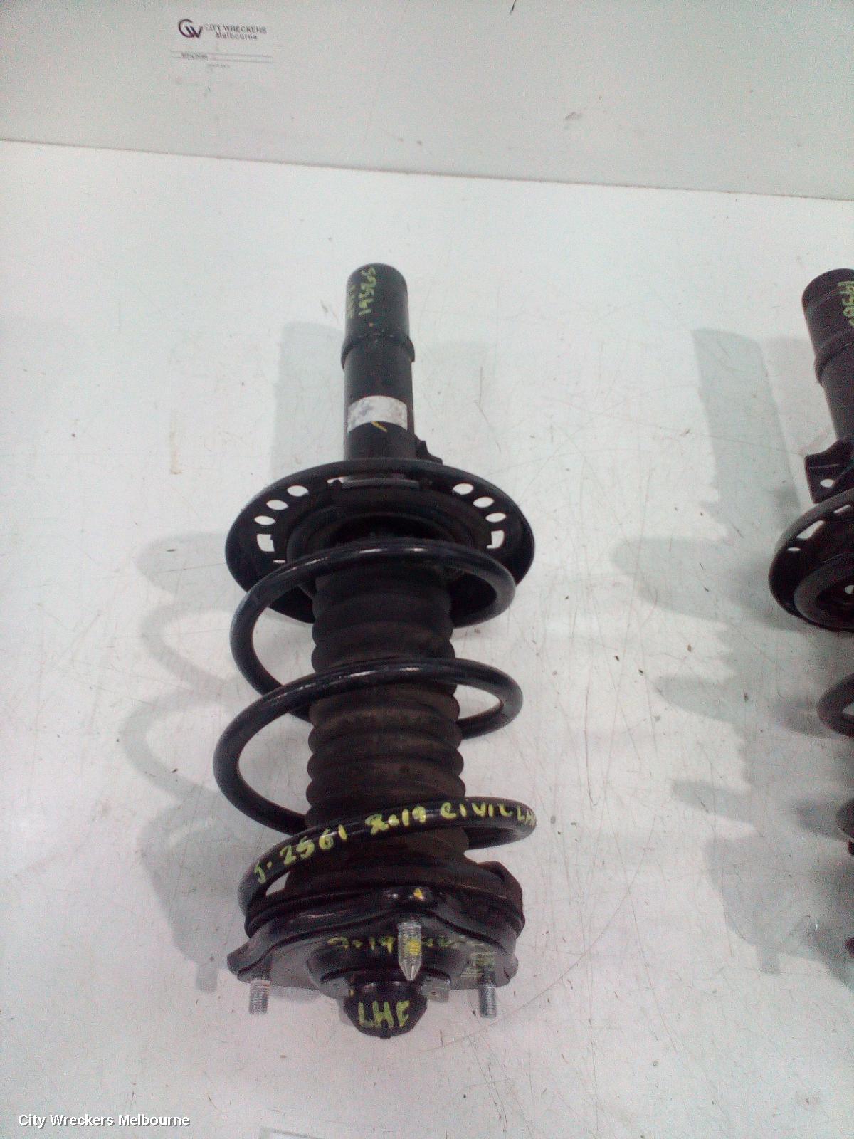 HONDA CIVIC LEFT FRONT STRUT, 10TH GEN, 05/2016 - 08/2021