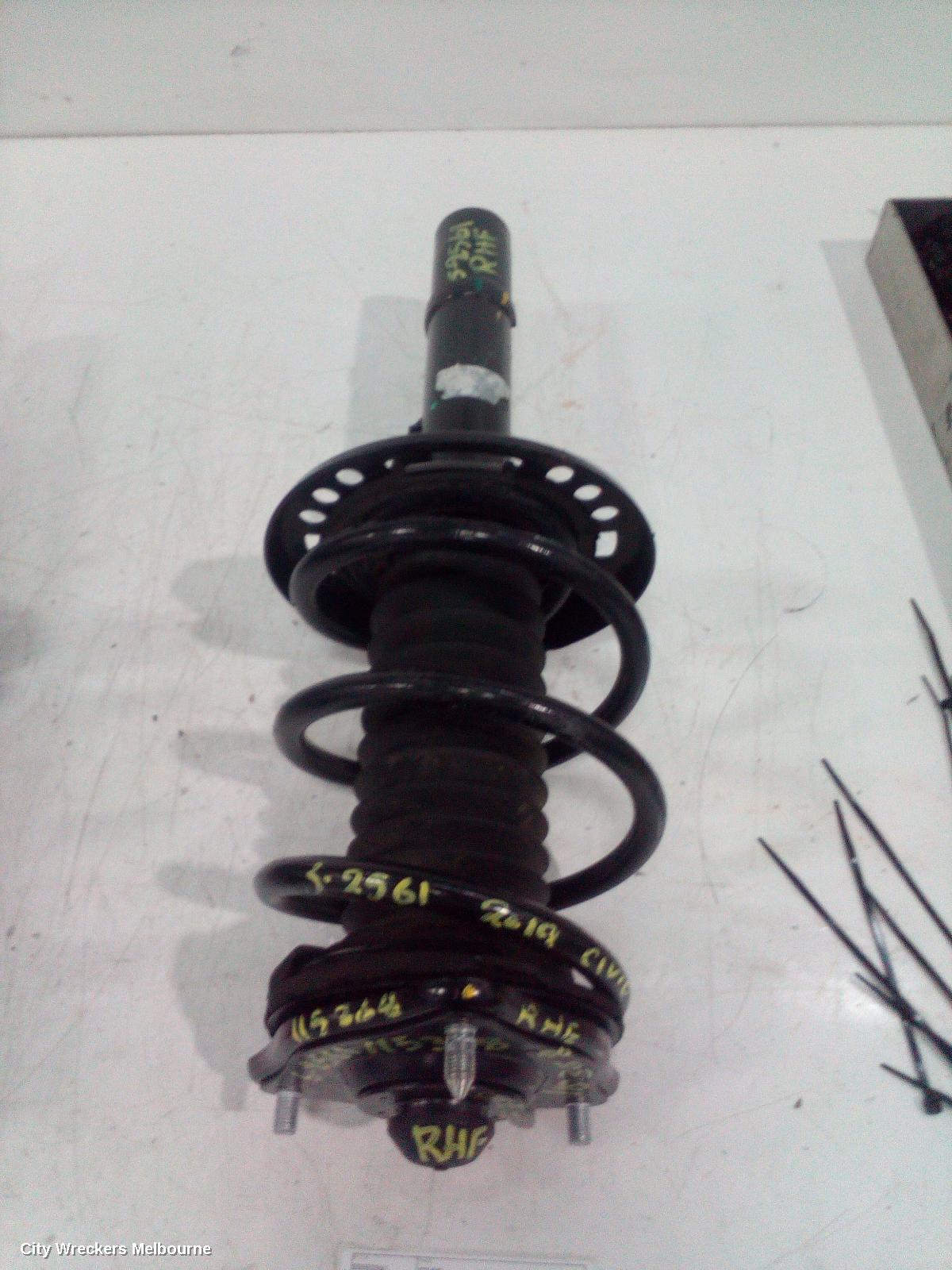 HONDA CIVIC RIGHT FRONT STRUT, 10TH GEN, 05/2016 - 08/2021