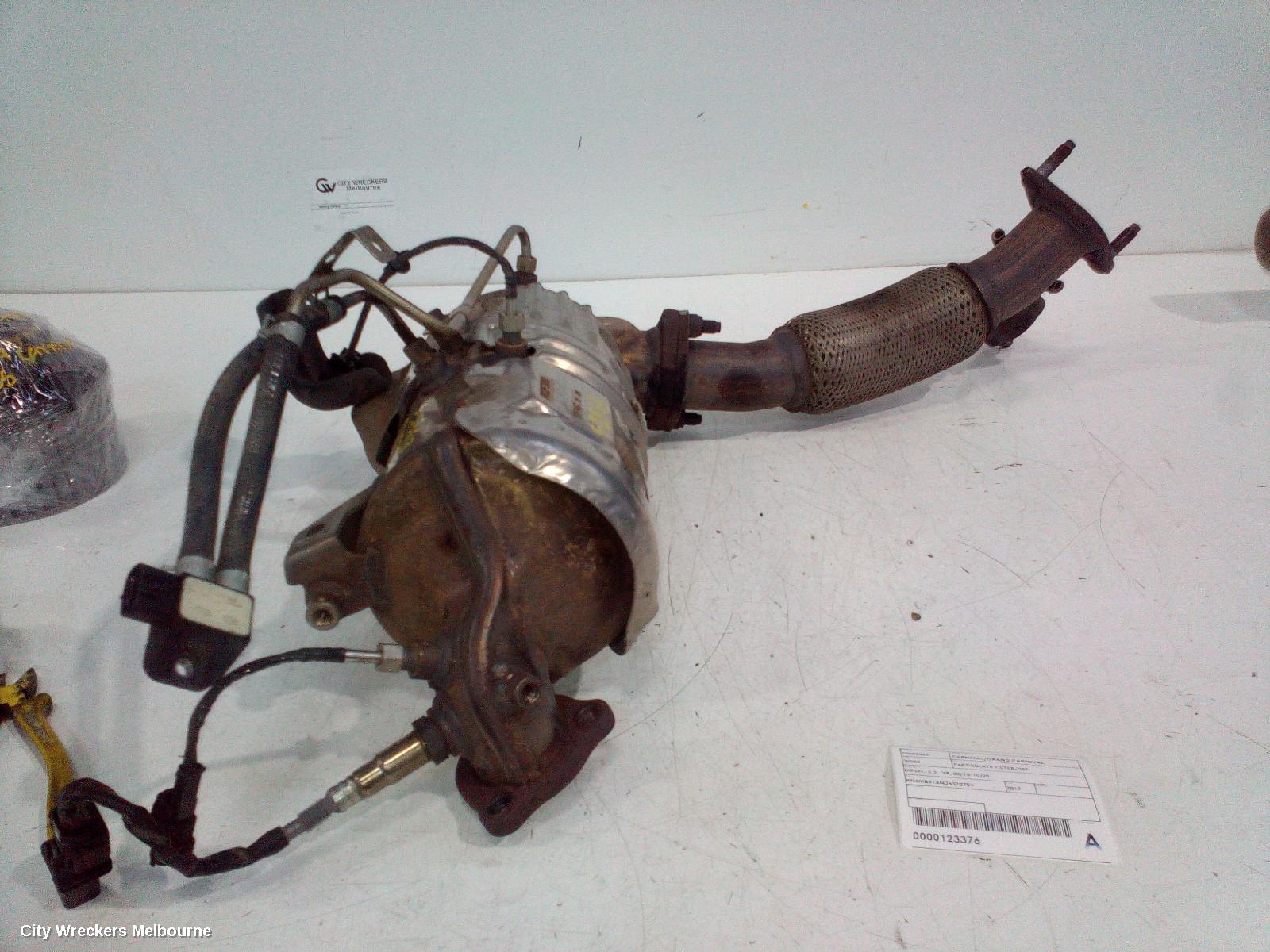 KIA CARNIVAL/GRAND CARNIVAL PARTICULATE FILTER/DPF, DIESEL, 2.2., YP, 02/2015 - 10/2020