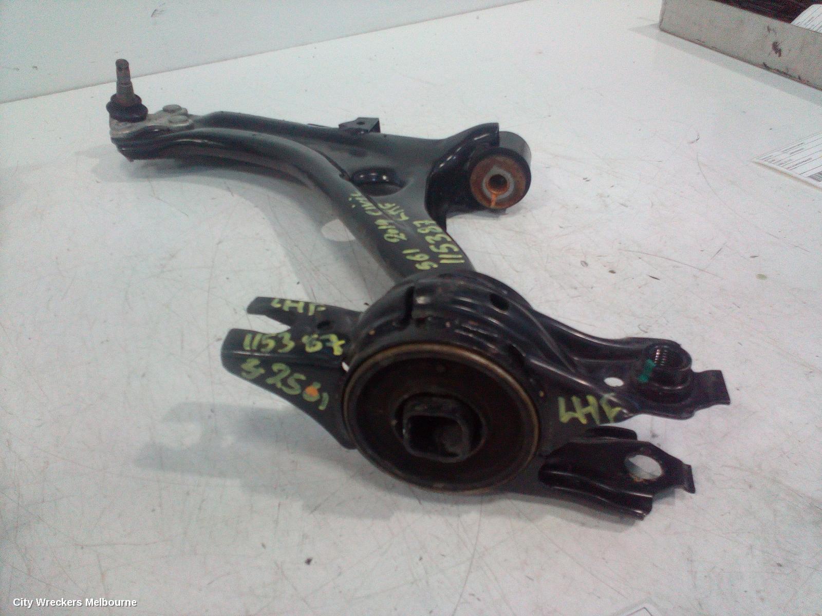 HONDA CIVIC LEFT FRONT LOWER CONTROL ARM, 10TH GEN, SEDAN/HATCH, VTI-L/RS/VTI-LX, 05/2016 - 08/2021
