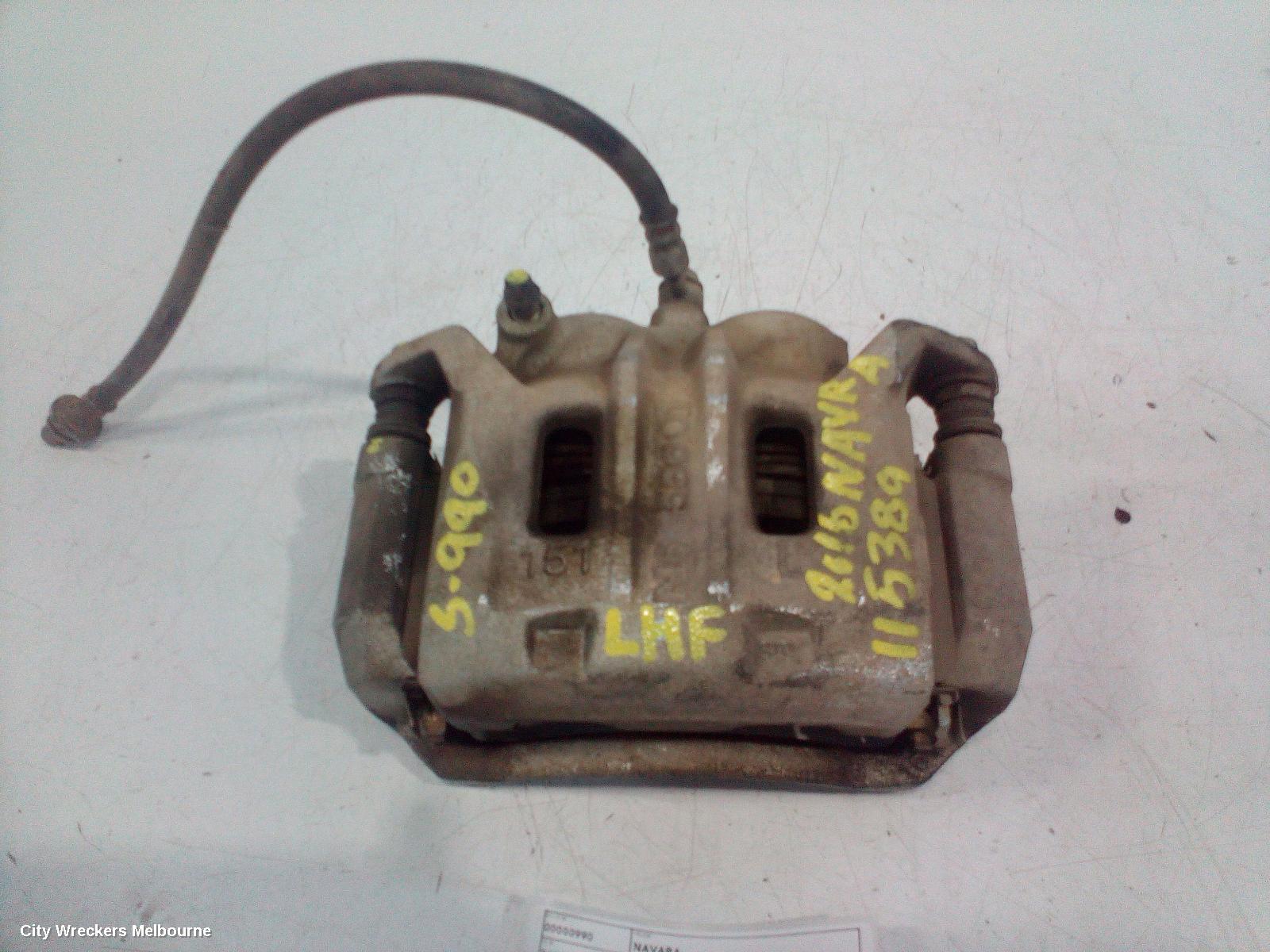 NISSAN NAVARA CALIPER, NP300, LH FRONT, 04/2015 ONWARDS