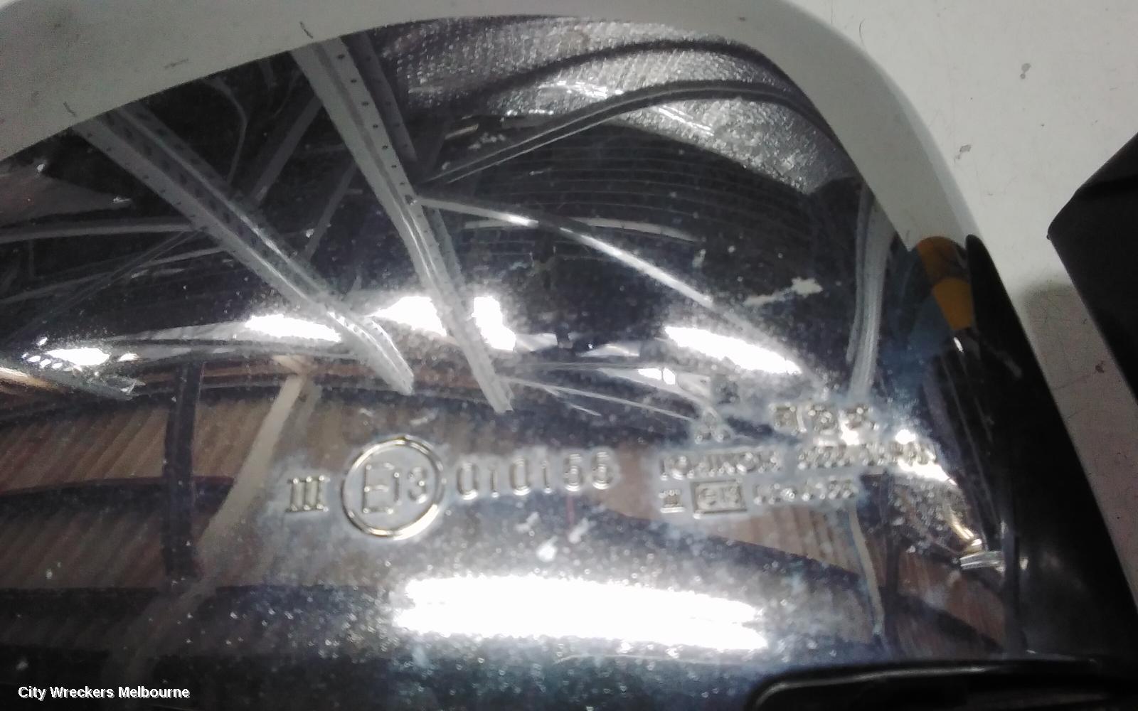 MITSUBISHI CHALLENGER RIGHT DOOR MIRROR, PA, POWER, CHROME, 06/2000 - 01/2006