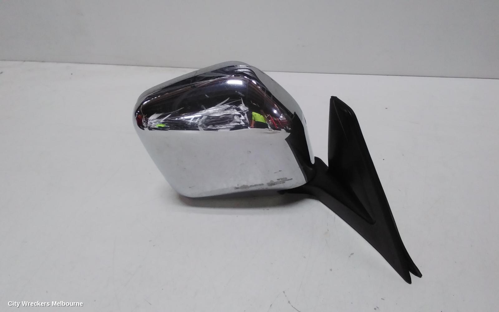 MITSUBISHI CHALLENGER RIGHT DOOR MIRROR, PA, POWER, CHROME, 06/2000 - 01/2006