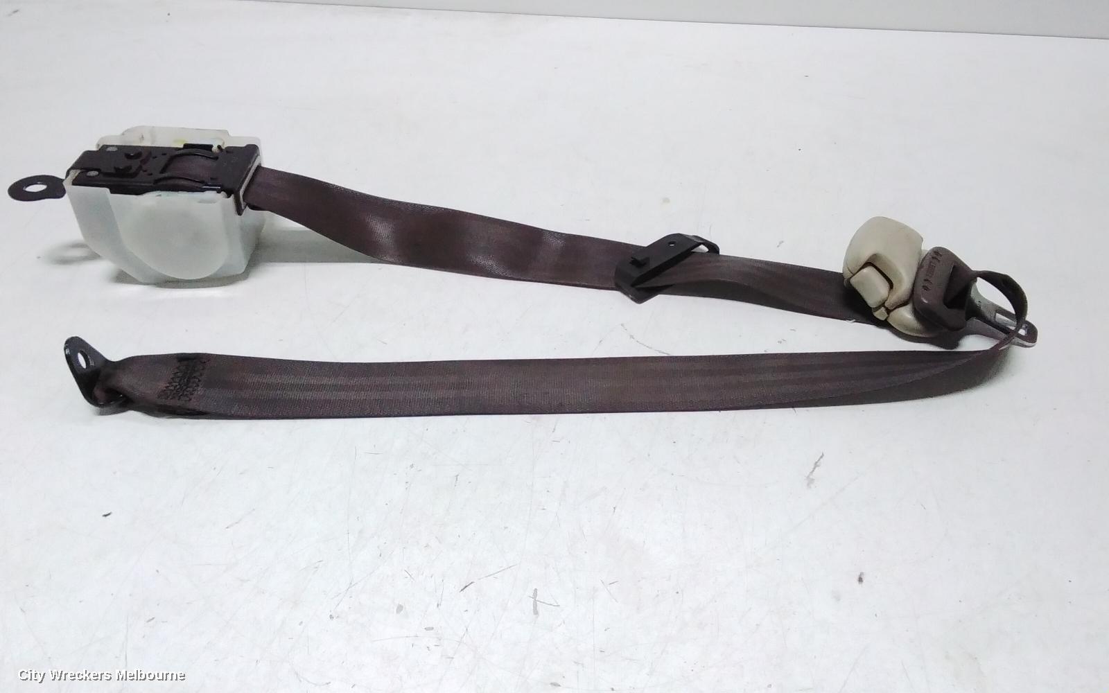 MITSUBISHI CHALLENGER SEATBELT/STALK, LH FRONT, GREY, SEAT BELT ONLY, PA, 05/1996 - 11/2005