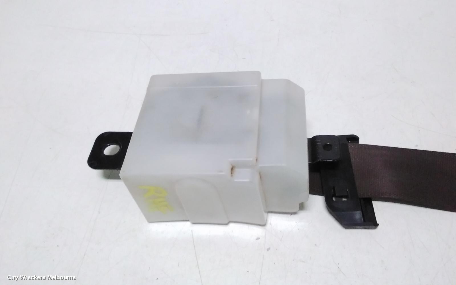 MITSUBISHI CHALLENGER SEATBELT/STALK, RH FRONT, GREY, SEAT BELT ONLY, PA, 05/1996 - 11/2005