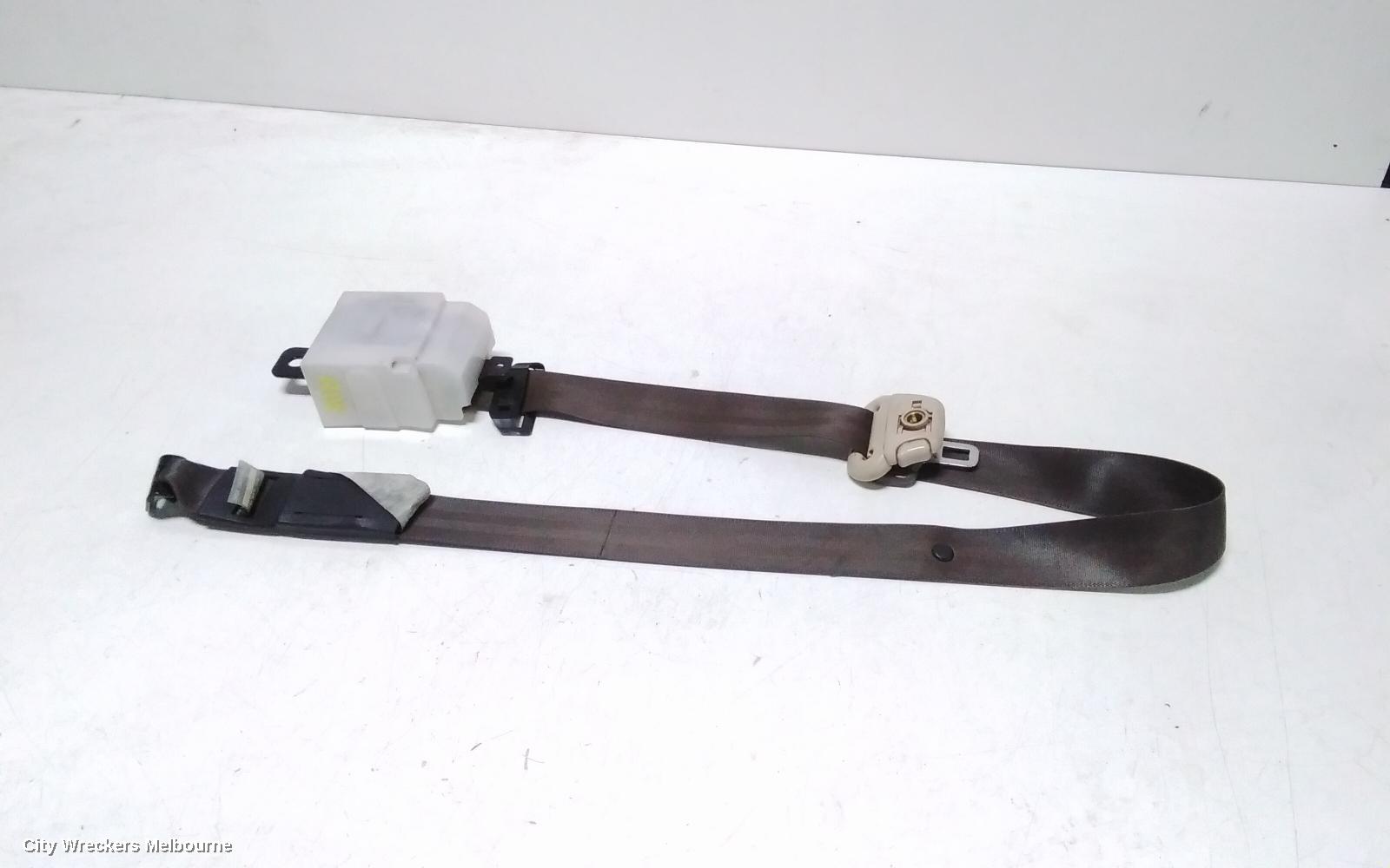 MITSUBISHI CHALLENGER SEATBELT/STALK, RH FRONT, GREY, SEAT BELT ONLY, PA, 05/1996 - 11/2005