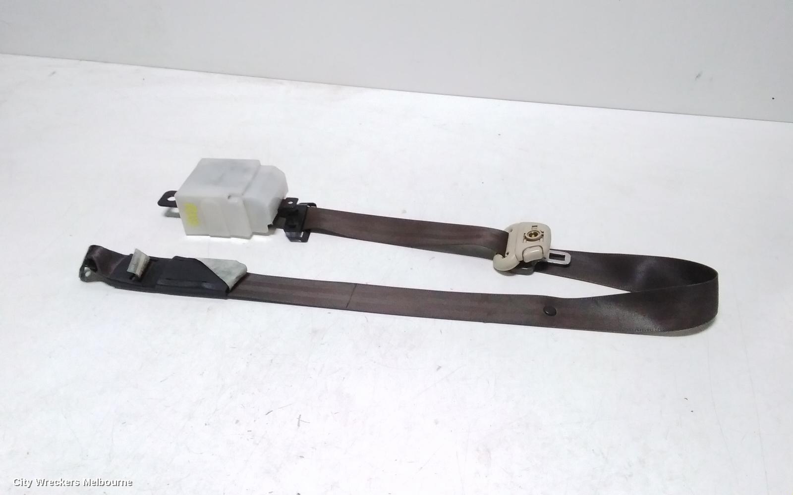 MITSUBISHI CHALLENGER SEATBELT/STALK, RH FRONT, GREY, SEAT BELT ONLY, PA, 05/1996 - 11/2005