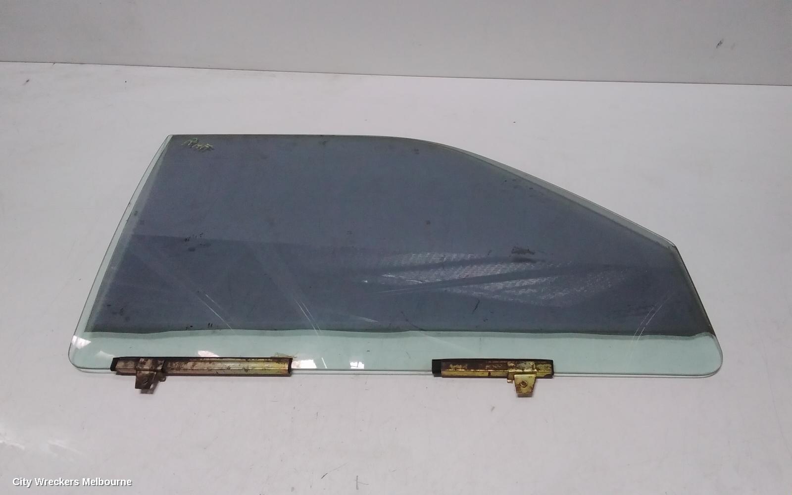 MITSUBISHI CHALLENGER RIGHT FRONT DOOR WINDOW, TINTED, PA, 05/1996 - 01/2006
