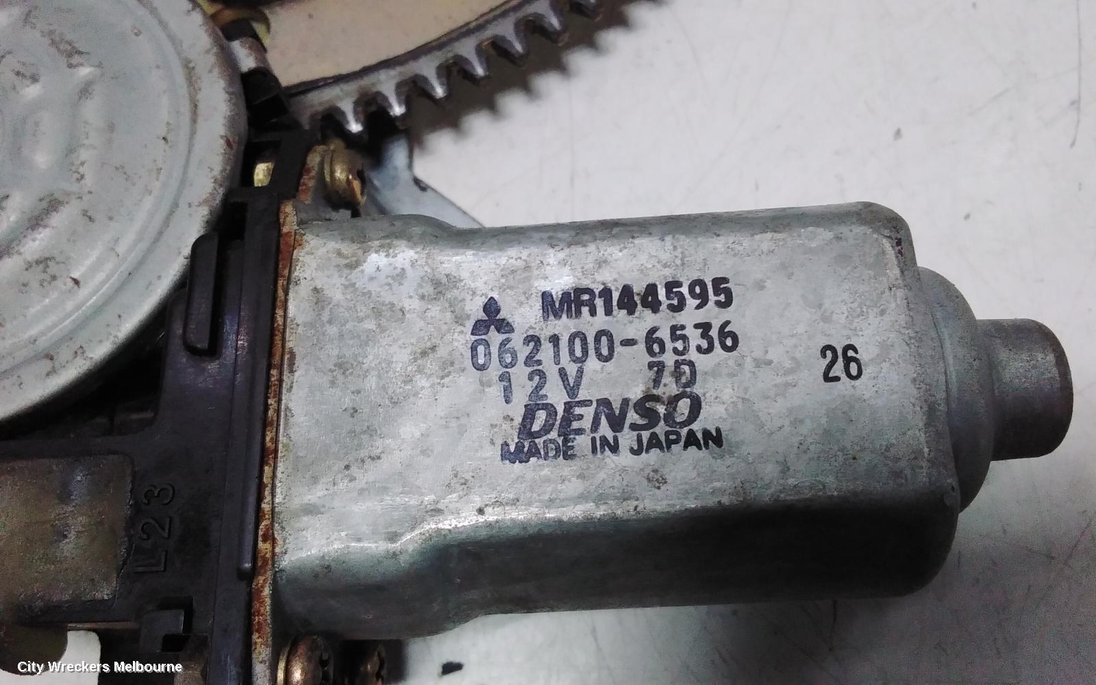 MITSUBISHI CHALLENGER LEFT FRONT WINDOW REG/MOTOR, POWER, 4WD, PA, 05/1996 - 01/2006