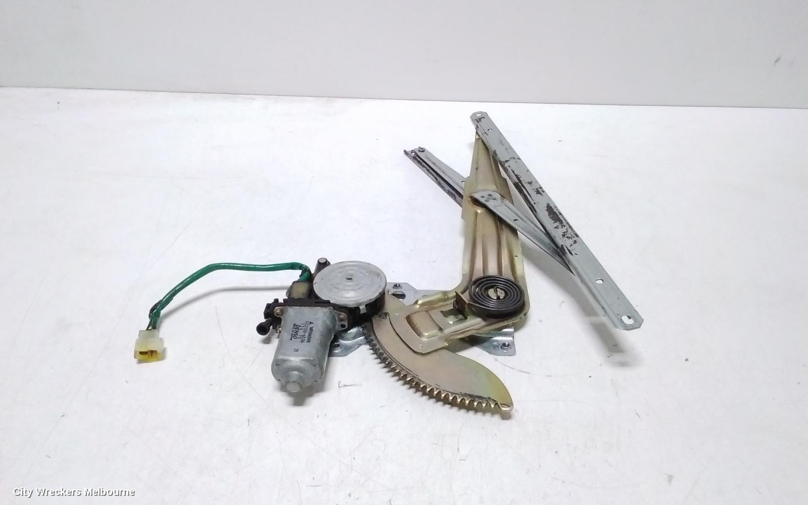 MITSUBISHI CHALLENGER LEFT FRONT WINDOW REG/MOTOR, POWER, 4WD, PA, 05/1996 - 01/2006