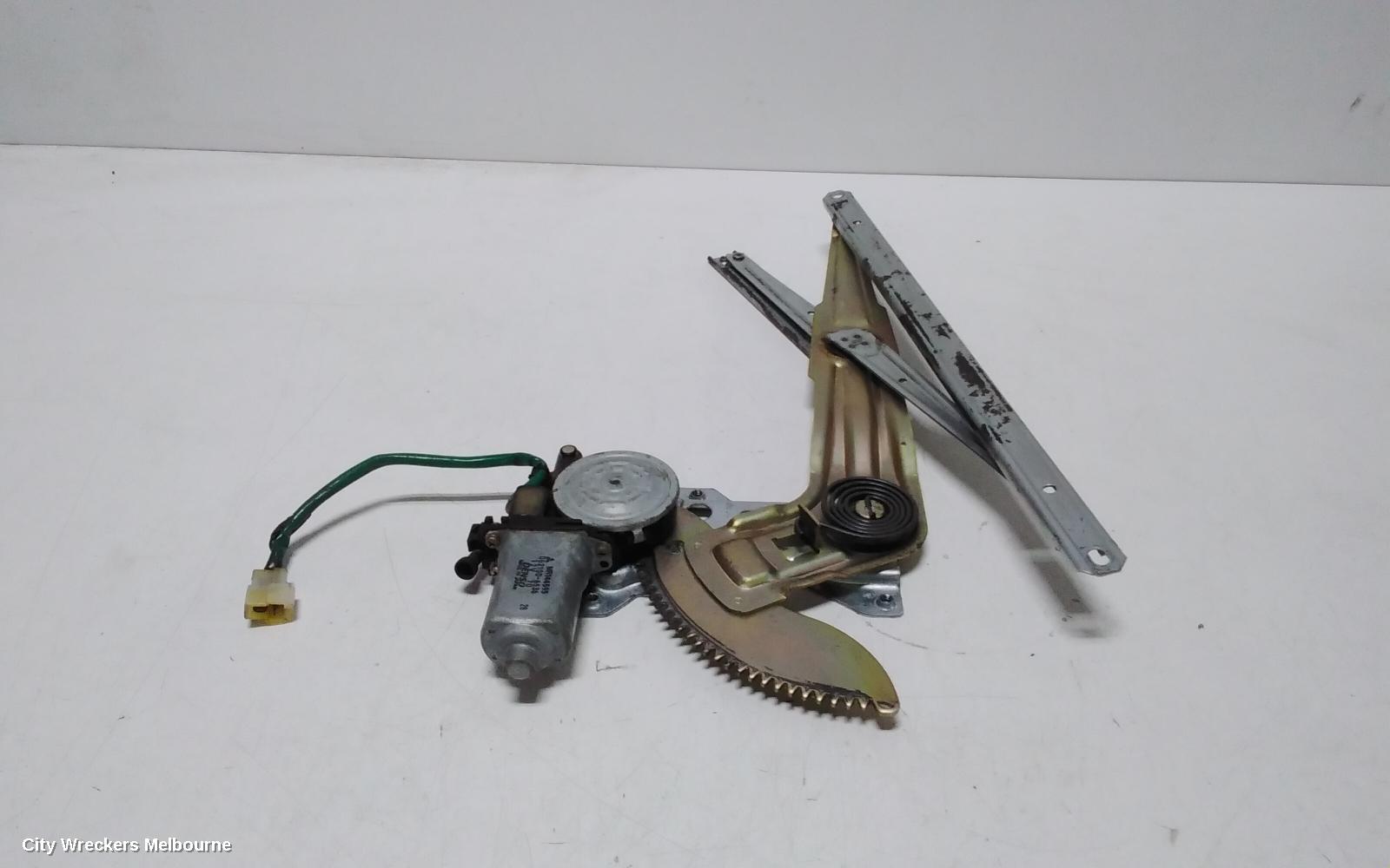 MITSUBISHI CHALLENGER LEFT FRONT WINDOW REG/MOTOR, POWER, 4WD, PA, 05/1996 - 01/2006