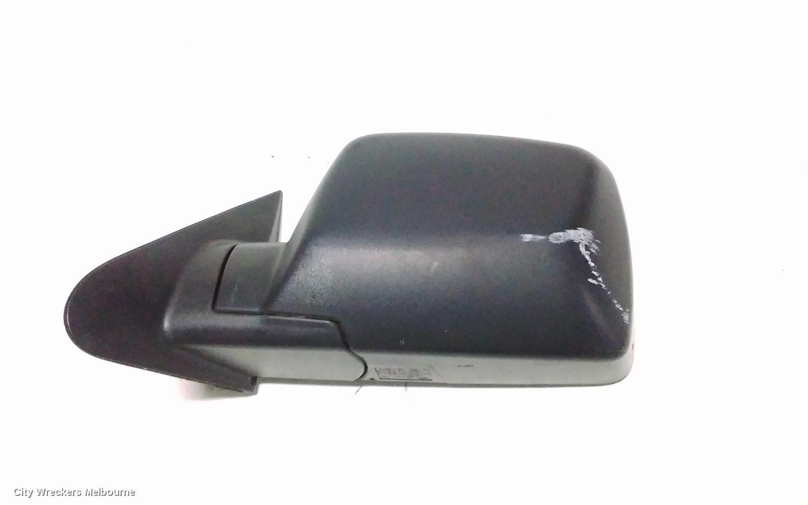 KIA PREGIO LEFT DOOR MIRROR, CT, MANUAL, SQUARE TYPE, 07/2004 - 01/2006