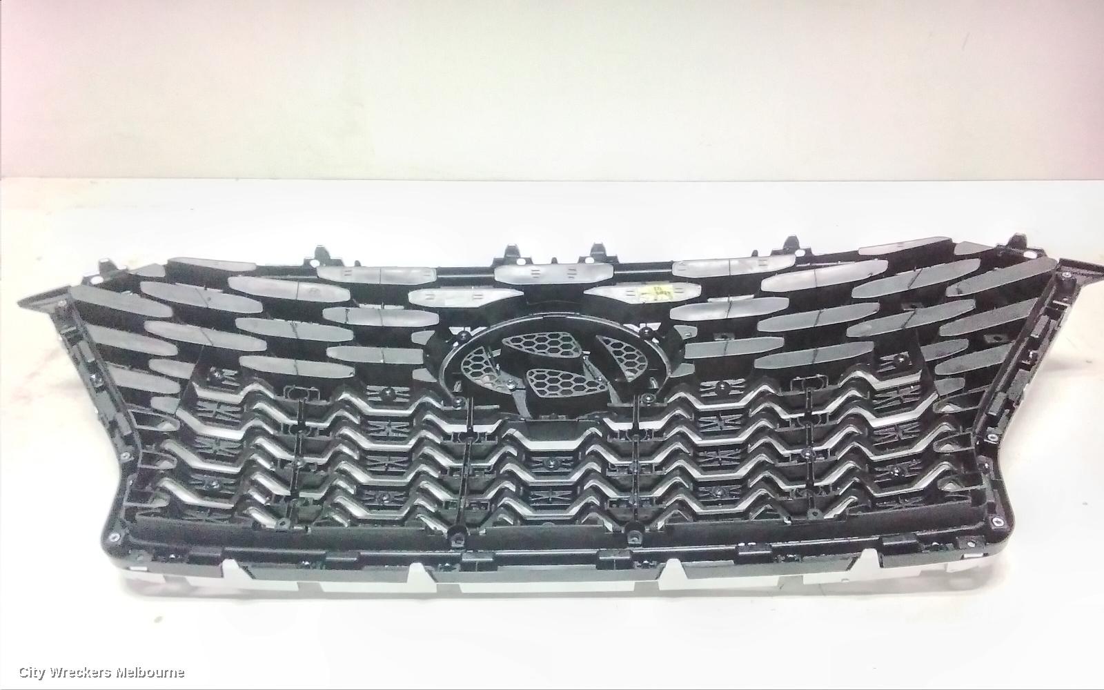 HYUNDAI PALISADE GRILLE, LX2, RADIATOR GRILLE, STANDARD/ELITE, 07/2020 - 02/2022